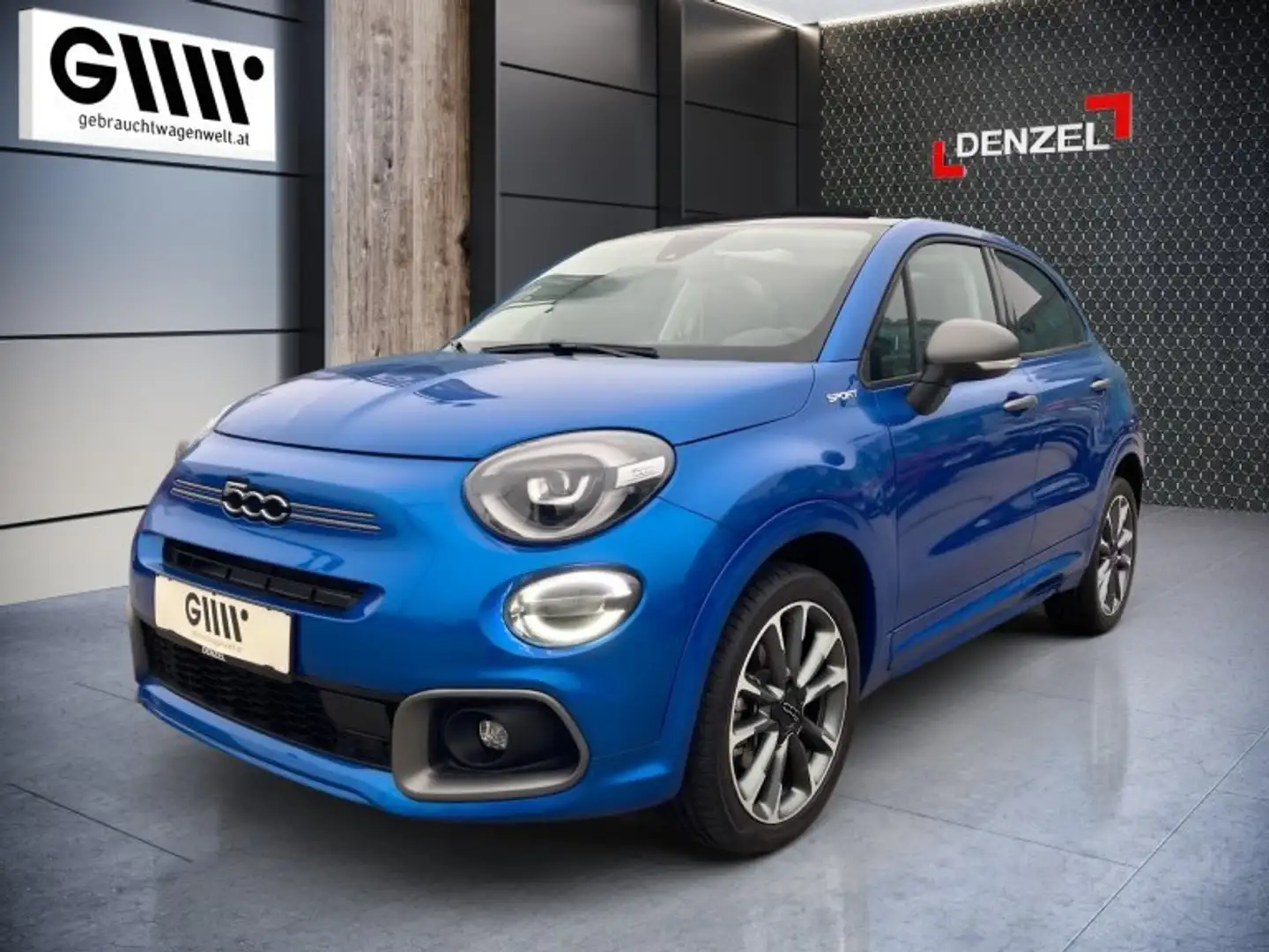Fiat 500X Dolcevita MY22-Hybrid 130 7-Gang DCT Sondermodell Dolcevita Blau - 1