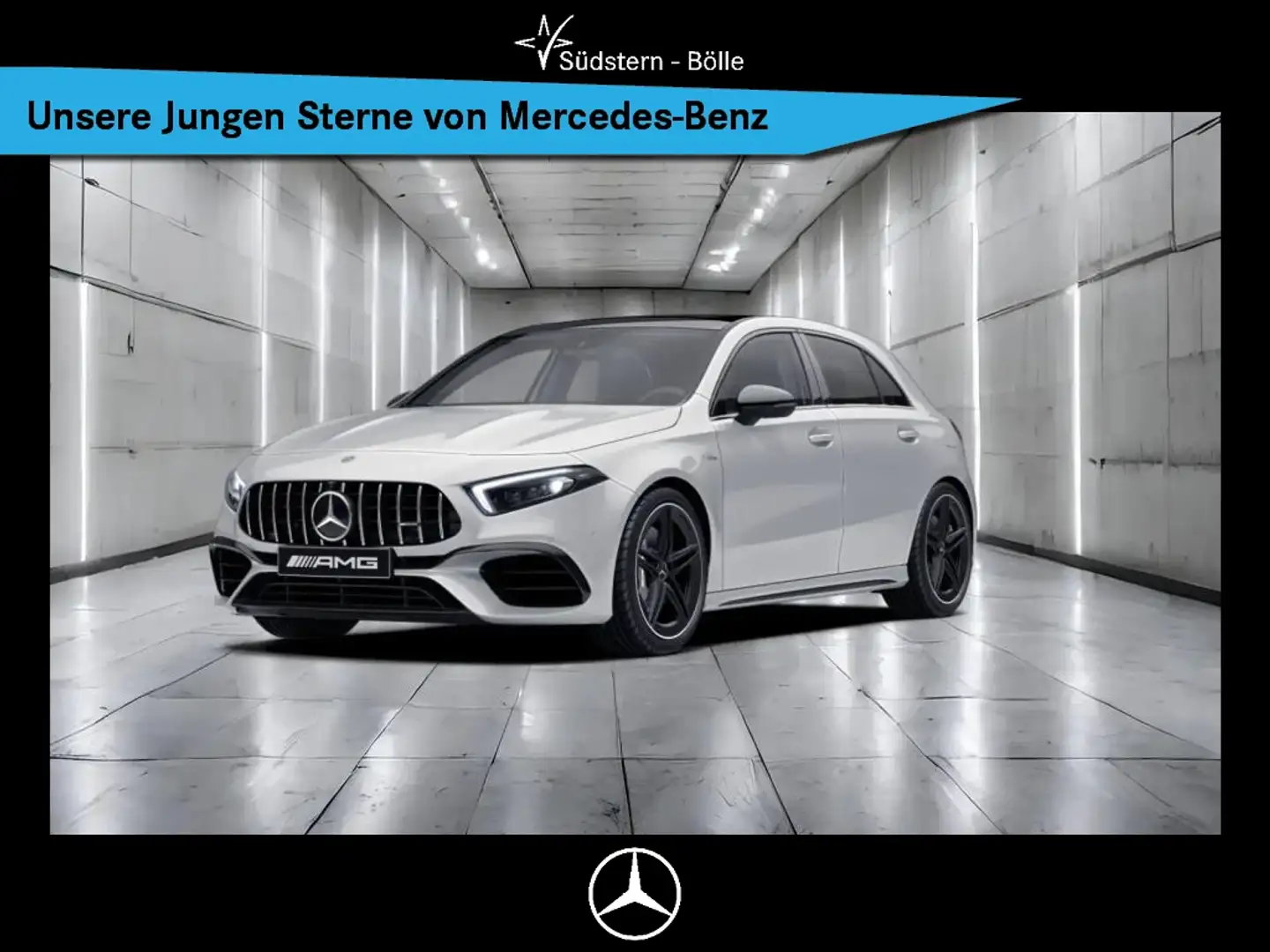 Mercedes-Benz A 45 AMG 4M+  +DISTRO+SHZ+AMBIENTE+PANO-DACH Weiß - 1