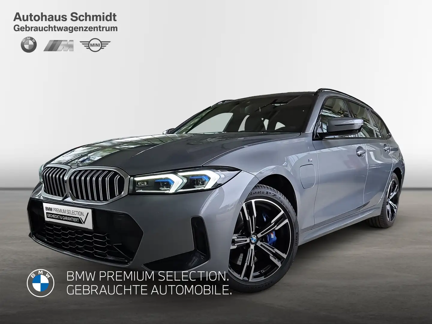 BMW 330 e xDrive Touring*410€ netto*M Sport*AHK*Pano*Driv Gris - 1