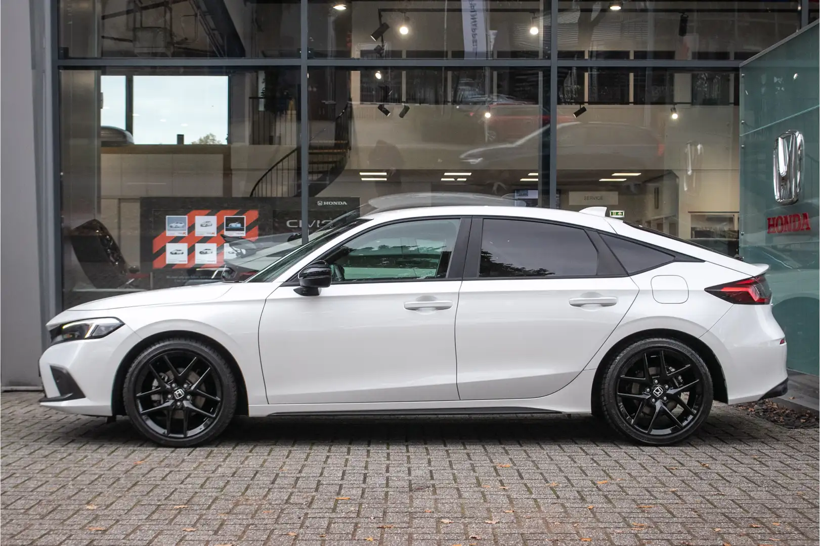 Honda Civic 2.0 e:HEV Sport - 1e eigenaar | Dealer onderhouden Blanc - 2