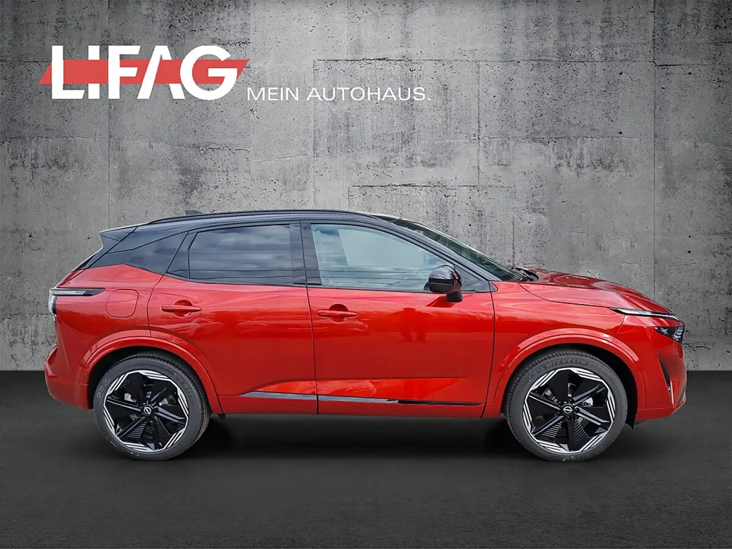 Nissan Qashqai 1,3 MHEV 4x4 N-Design+ Autom. *ab € 31.990,-* Rot - 2