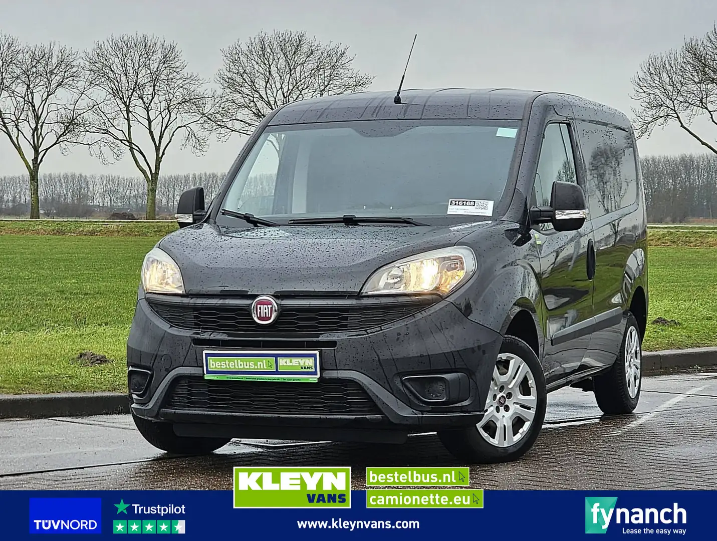 Fiat Doblo FIAT 1.3 L1 Airco Export! Zwart - 1