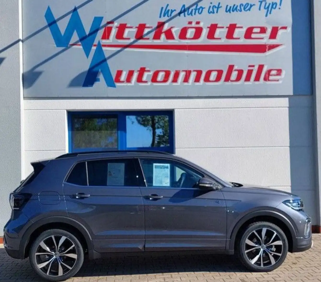 Volkswagen T-Cross 1.0 TSI R-Line Navi,Matrix,Keyless Gris - 1