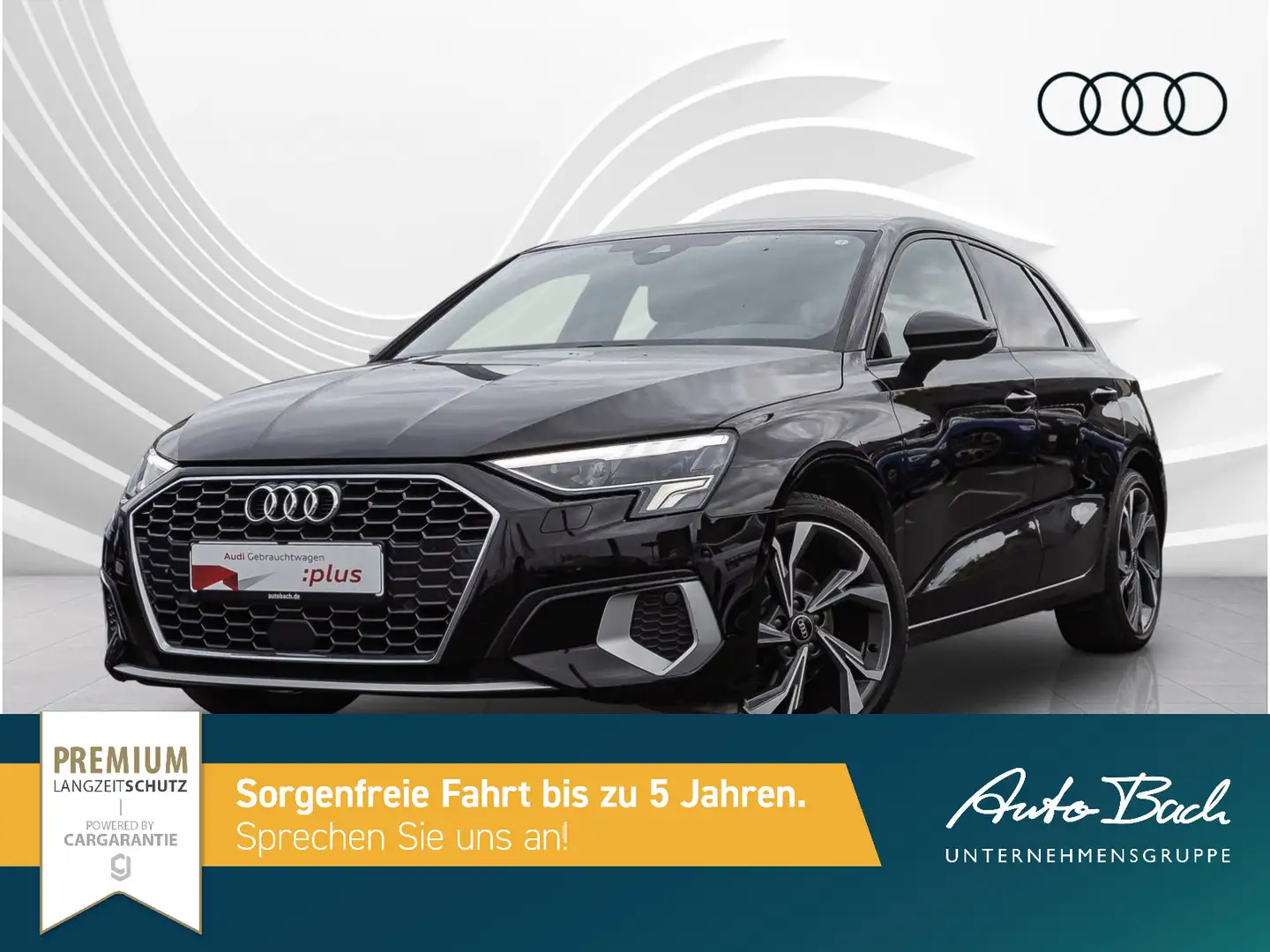 Audi A3 advanced 35TFSI Stronic Navi LED vi Zwart - 2