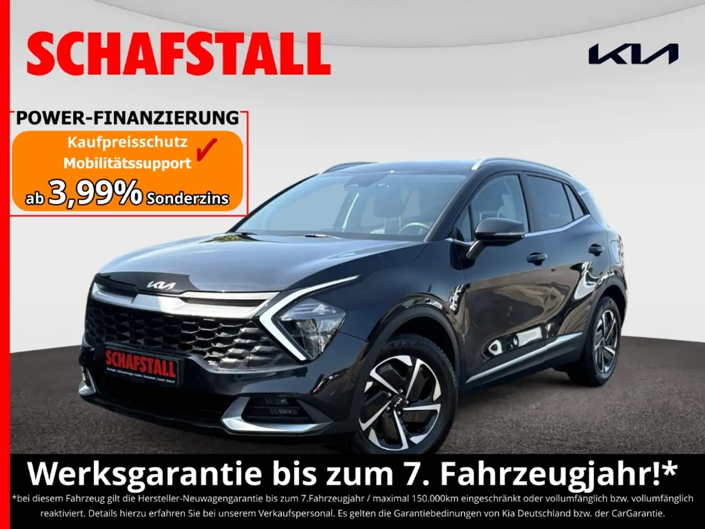 Kia Sportage 1.6T-GDI 48V AWD DCT Vision Navi Tempomat Kamera A Schwarz - 1