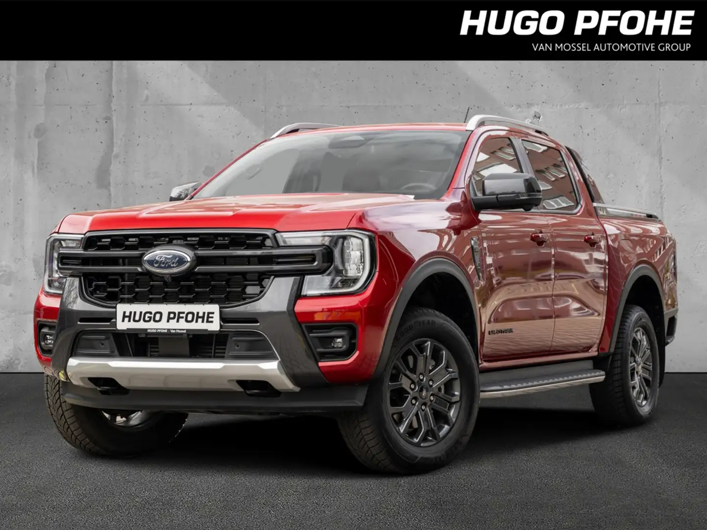 Ford Ranger Wildtrak e-4WD Aut. ACC AHK NAV 360Grad el. Lader. Rot - 1