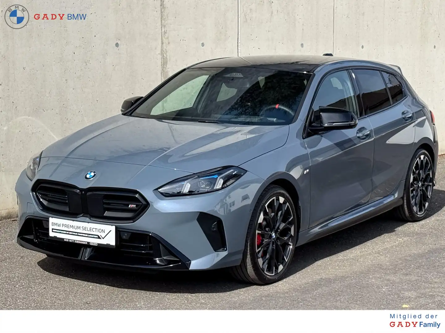 BMW 135 M135i xDrive M-Sportpaket Pro Grau - 1