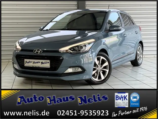 Hyundai i20 1,0 Passion blue Spurhalte Navi  RF-Cam PDC