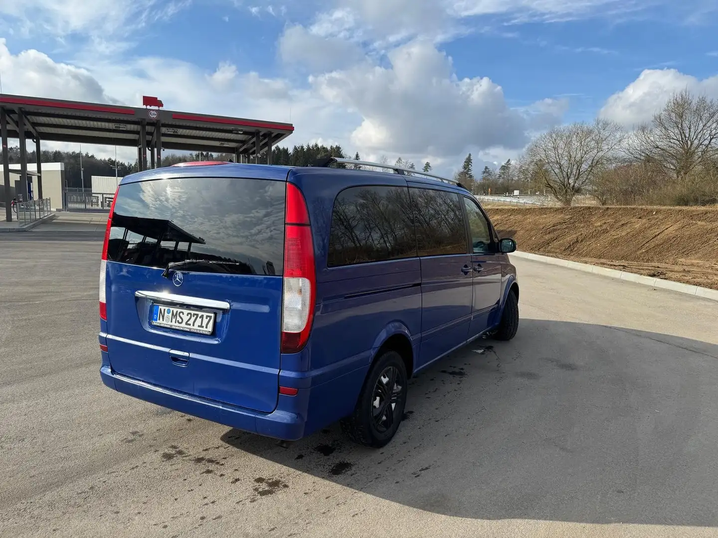Mercedes-Benz Viano 2.0 CDI extralang Automatik nur Export Modrá - 2