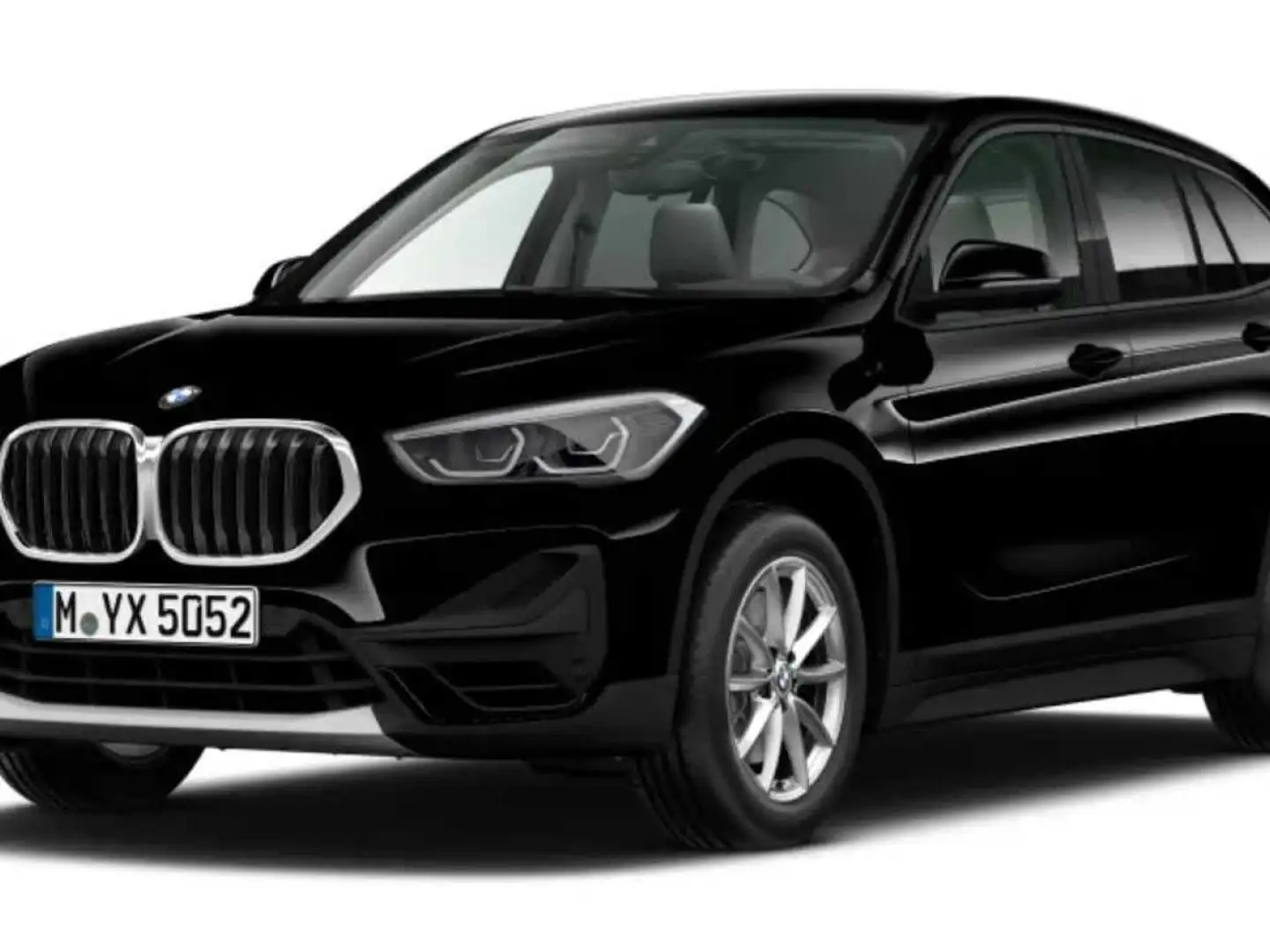 BMW X1 sDrive20i Aut. Advantage AHK LED Navi RFK SHZ Schwarz - 2