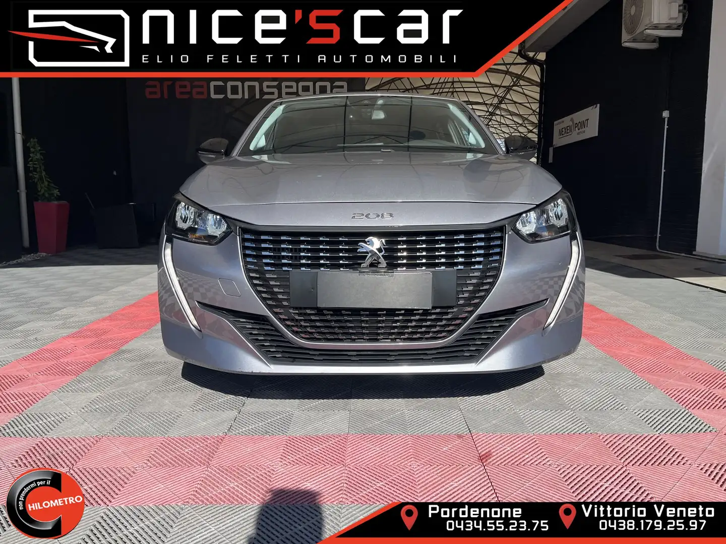 Peugeot 208 208 BlueHDi 100 Stop&Start 5 porte Allure Grau - 2