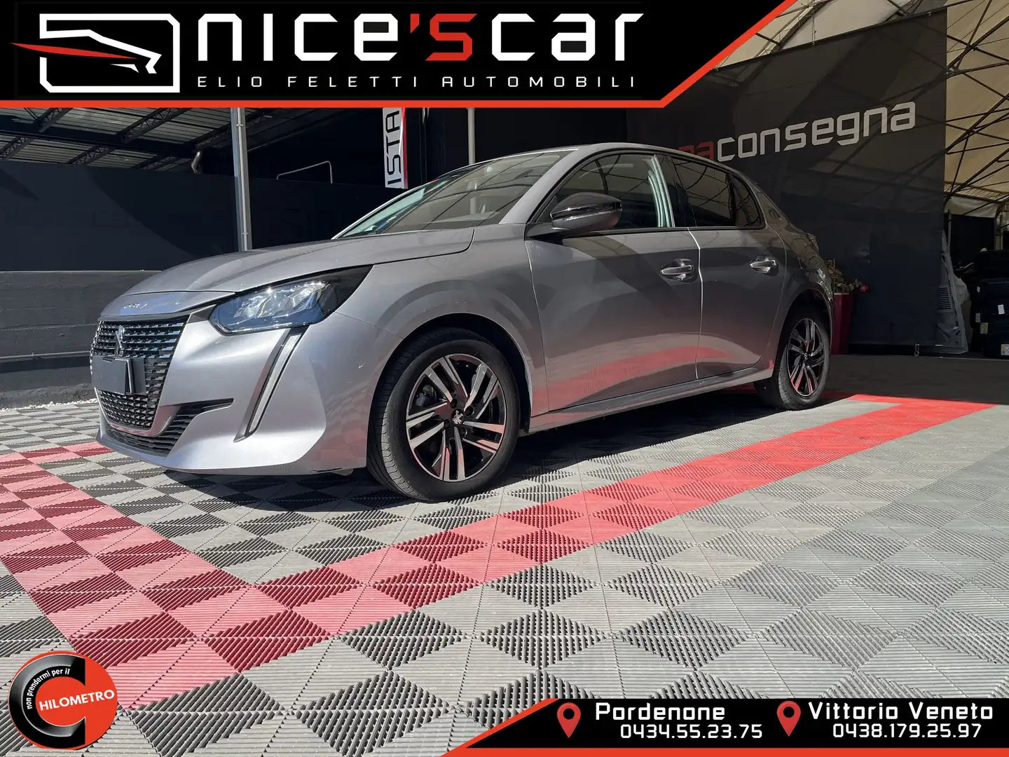 Peugeot 208 208 BlueHDi 100 Stop&Start 5 porte Allure Grau - 1