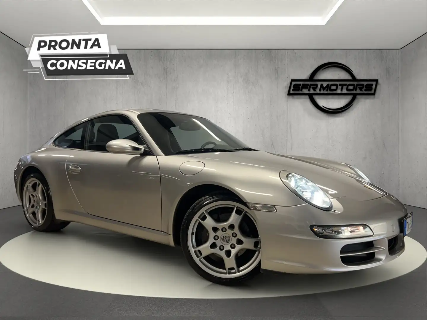 Porsche 997 Carrera Coupe 3.6 325cv - UNIPRO/KM REALI Argento - 1