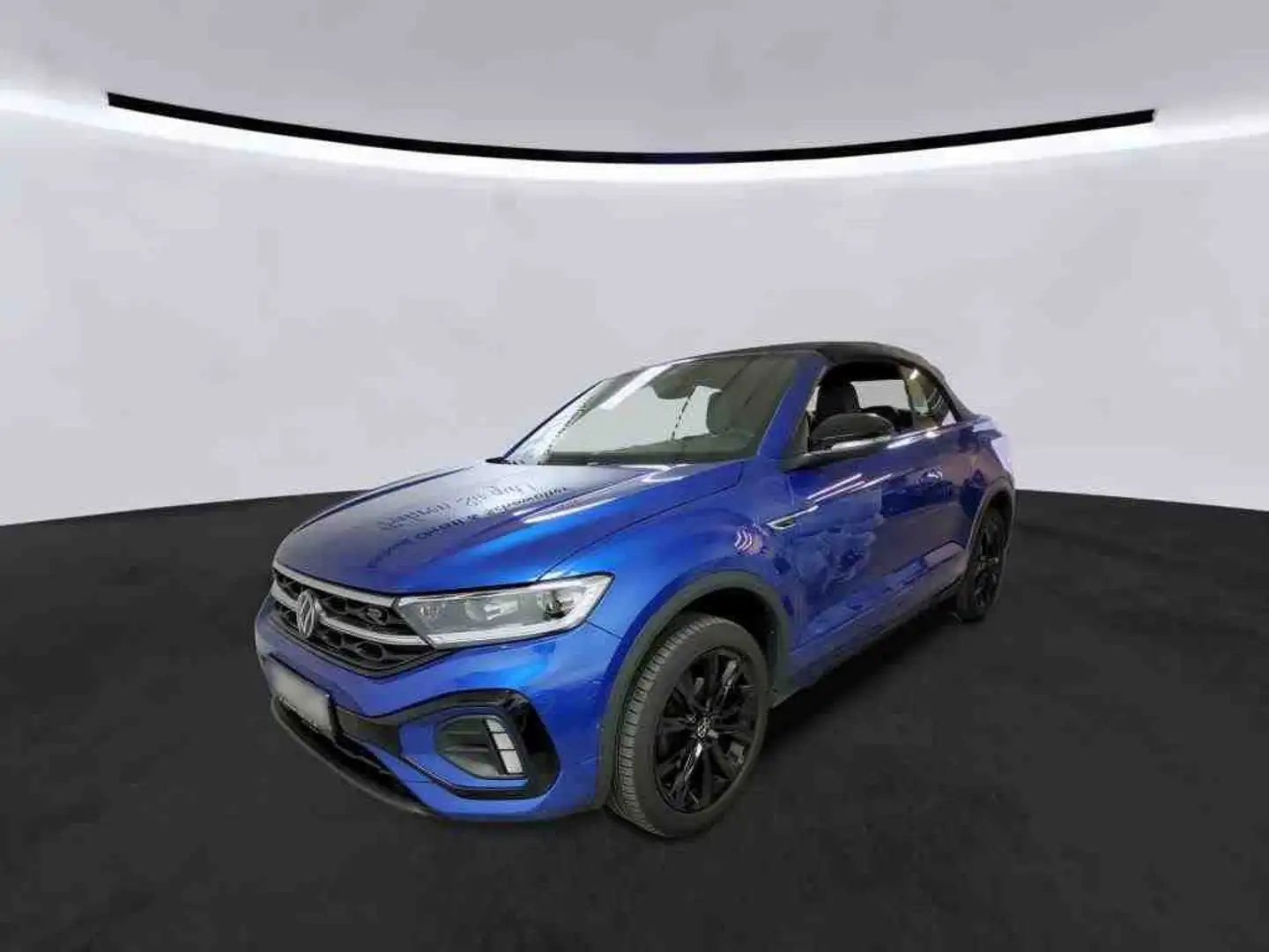 Volkswagen T-Roc Cabrio R-Line 1.5 TSI DSG NAVI STANDH AHK KAMERA LEDER IQ LIGHT ACC APS SITZHEIZUNG CLIMATRONIC Blau - 1