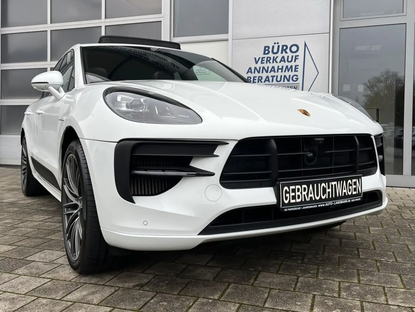 Porsche Macan S 2HD BOSE SP.-CHRONO LUFT AHK 2J-APPROVED Weiß - 1