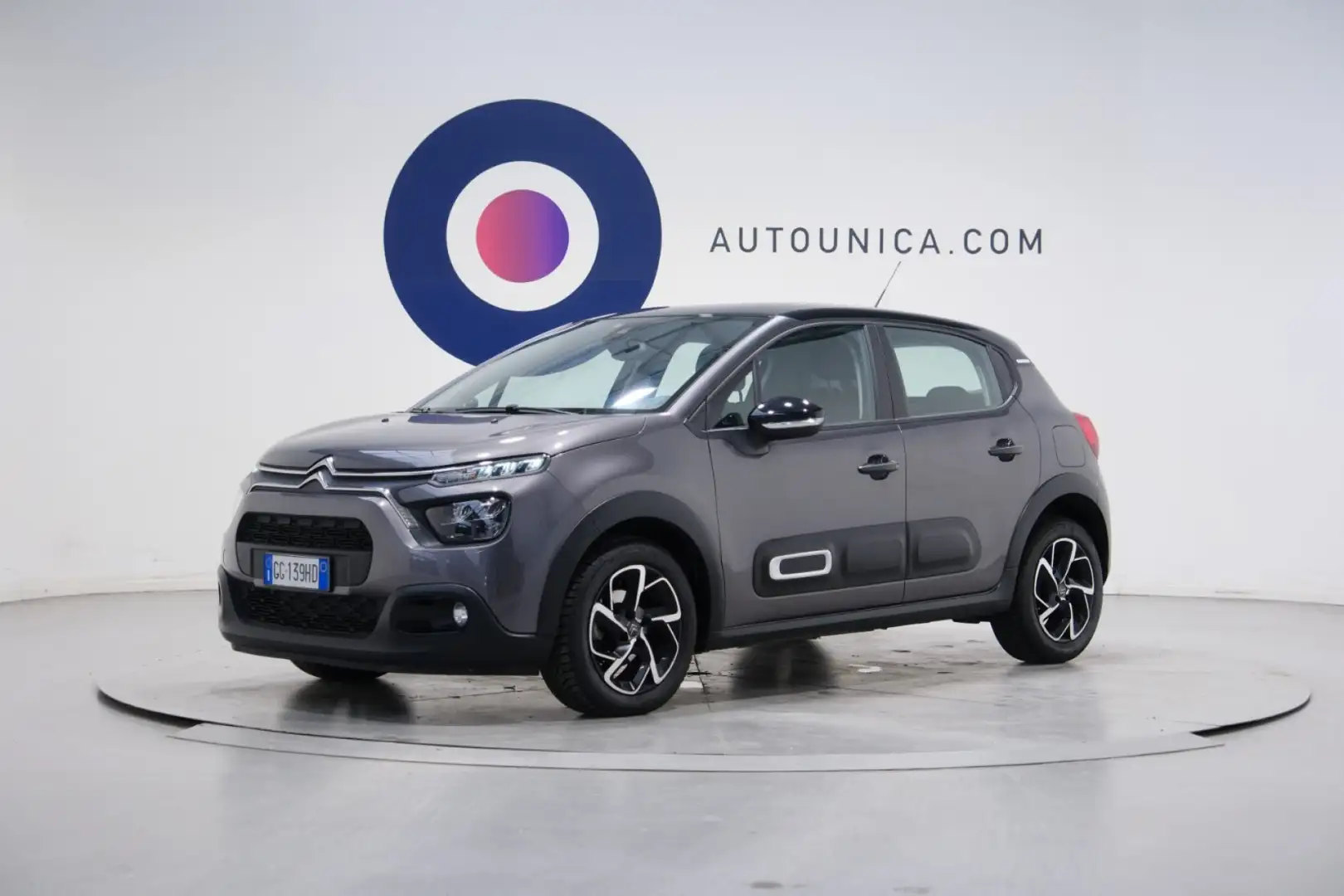 Citroen C3 PURETECH 110 S&S EAT6 SHINE PACK AUTOMATICA Gris - 1