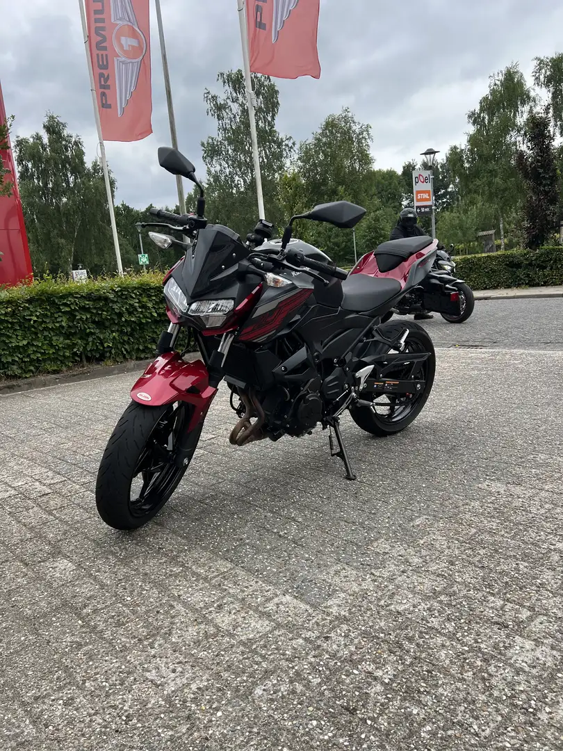 Kawasaki Z 400 Rood - 1