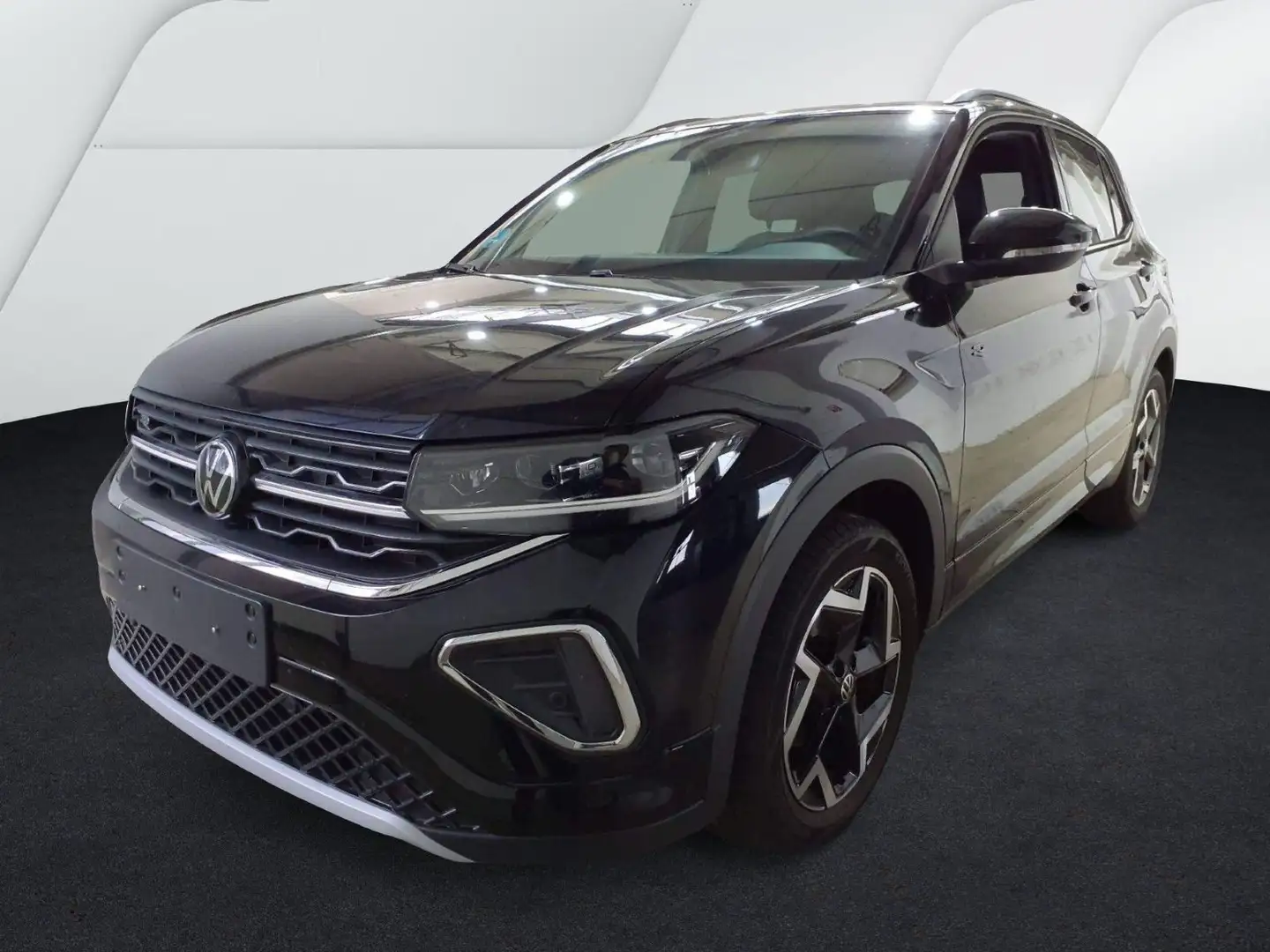 Volkswagen T-Cross 1.5 TSI DSG R-Line*Navi*AHK*Kamera*IQ-Li Schwarz - 2