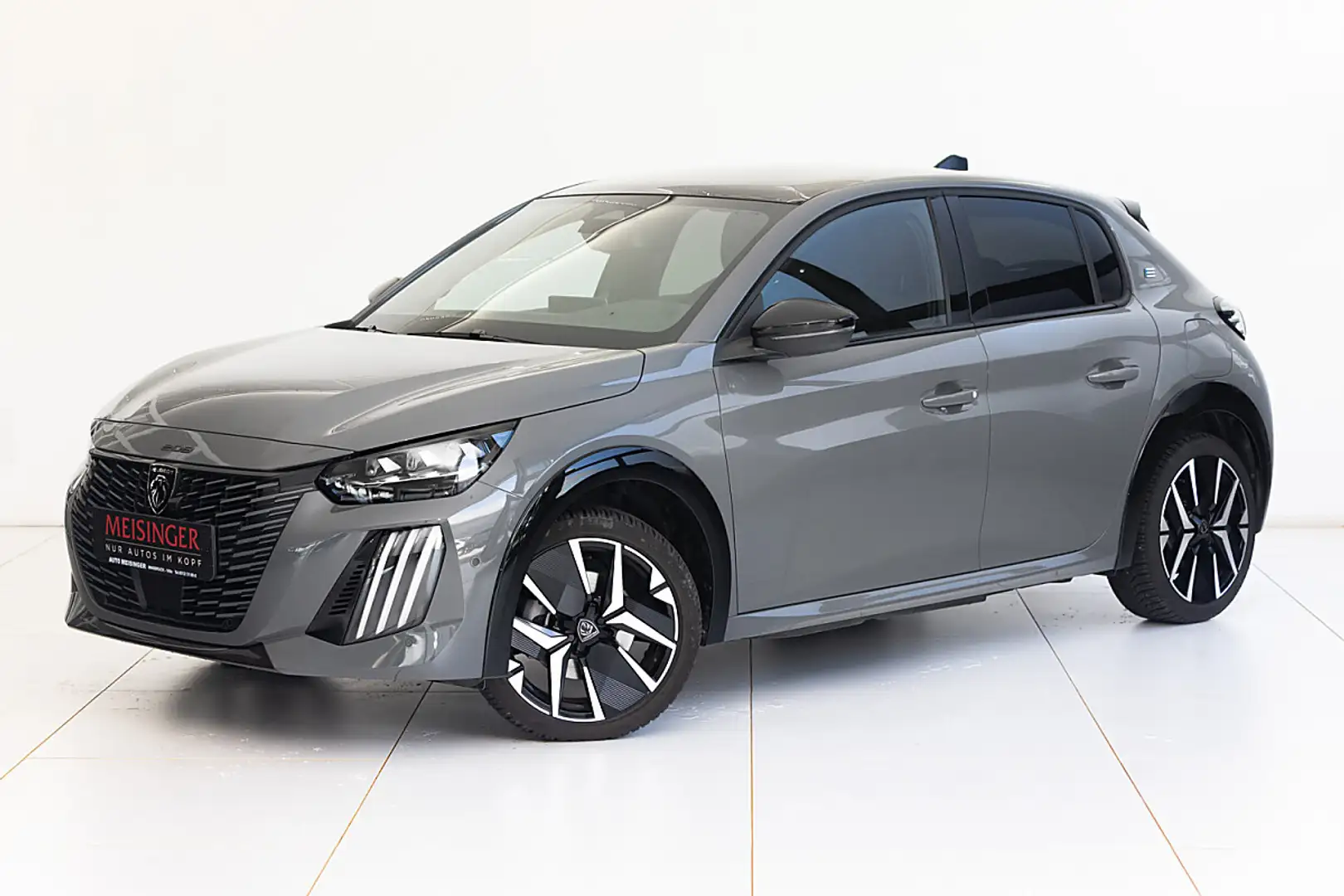 Peugeot e-208 156PS 51kWh GT Grau - 1