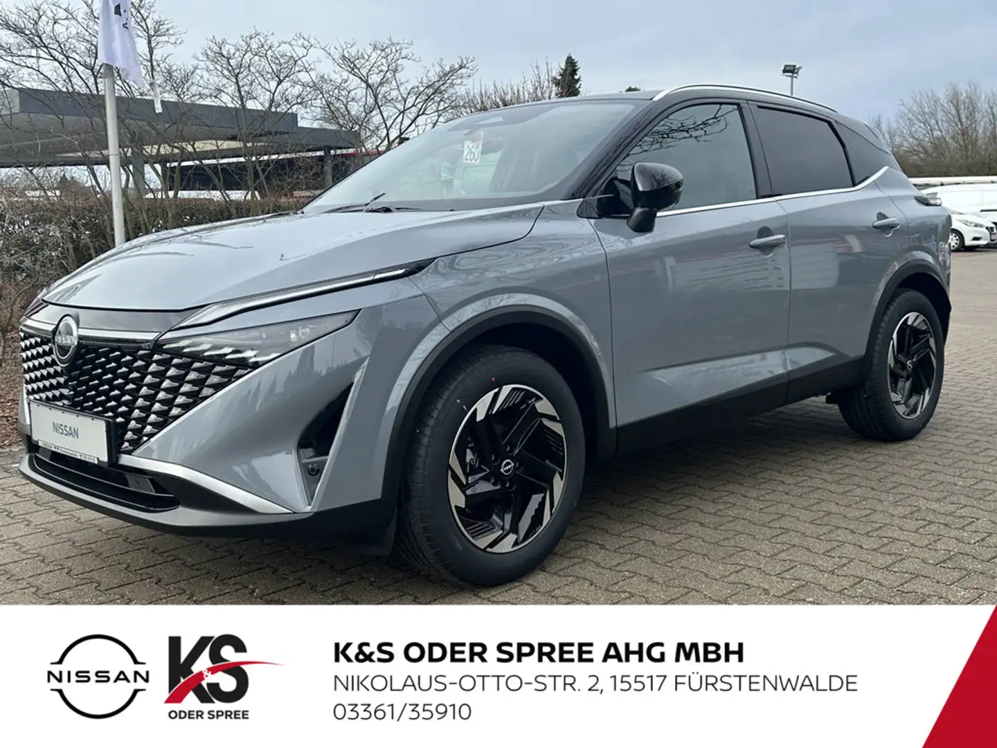 Nissan Qashqai MY24 1.3 DIG-T MHEV 158 PS Xtronic 4x4 N-Connecta Winter Komfo Grau - 1