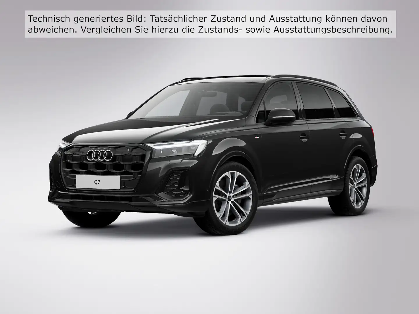 Audi Q7 50 TDI Q S LINE 7-SITZE PANO HuD LUFT Schwarz - 2