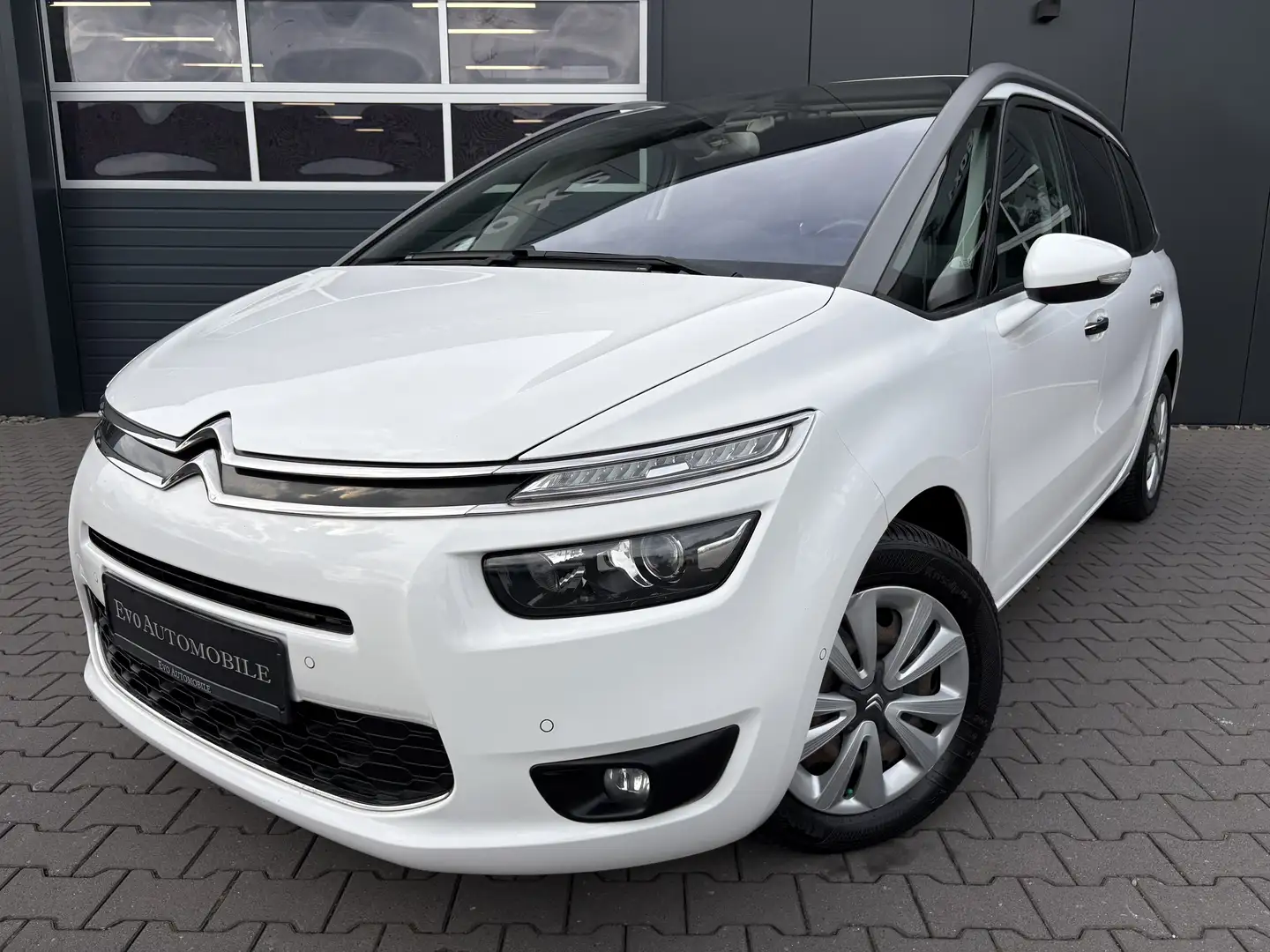 Citroen Grand C4 Picasso Selection 7-Sitzer Automatik Navi Kamera PDC AHK Blanco - 1