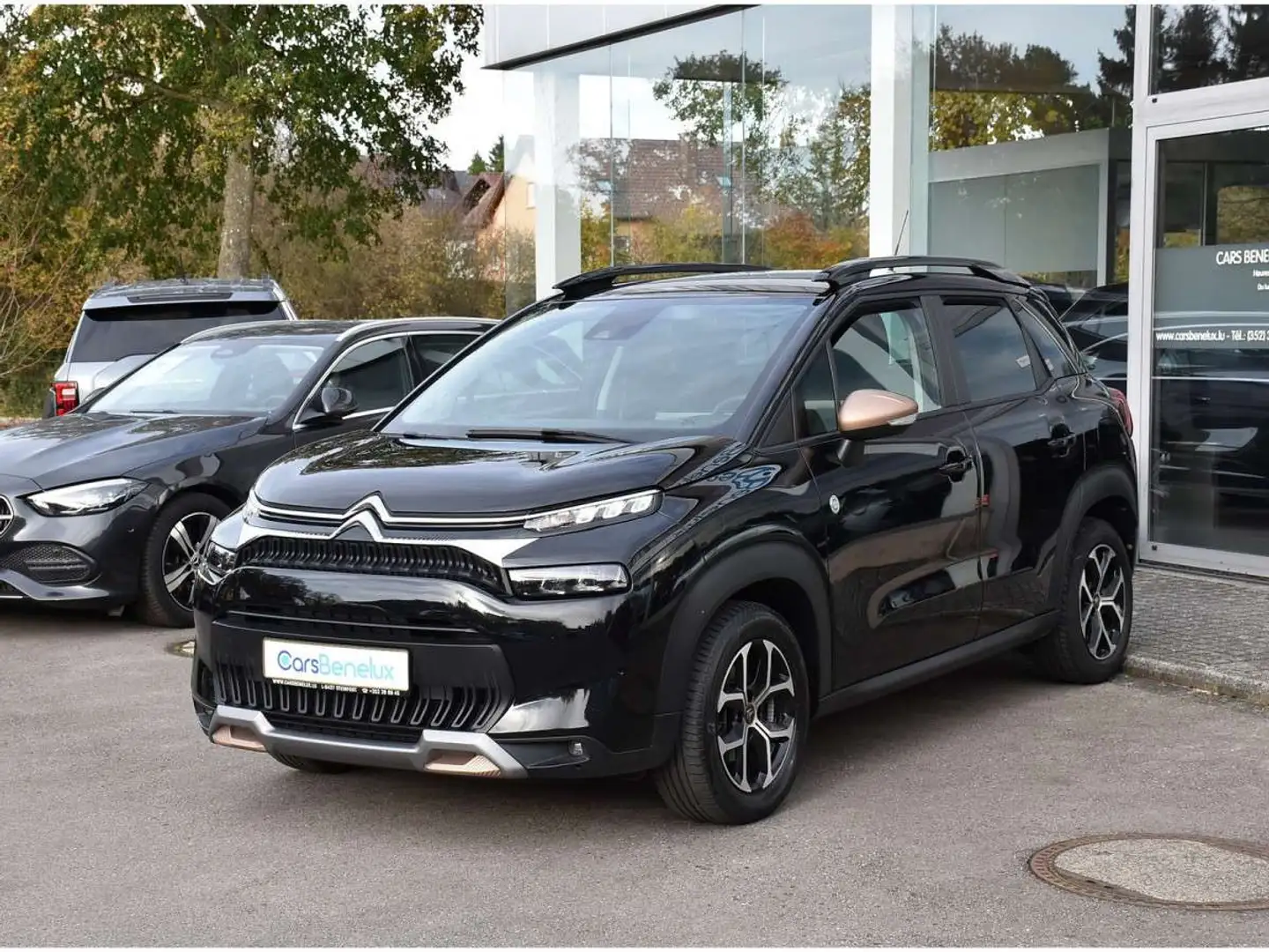 Citroen C3 Aircross 1.2 PureTech C-Series 110 CLIMA REGUL GPS Noir - 2