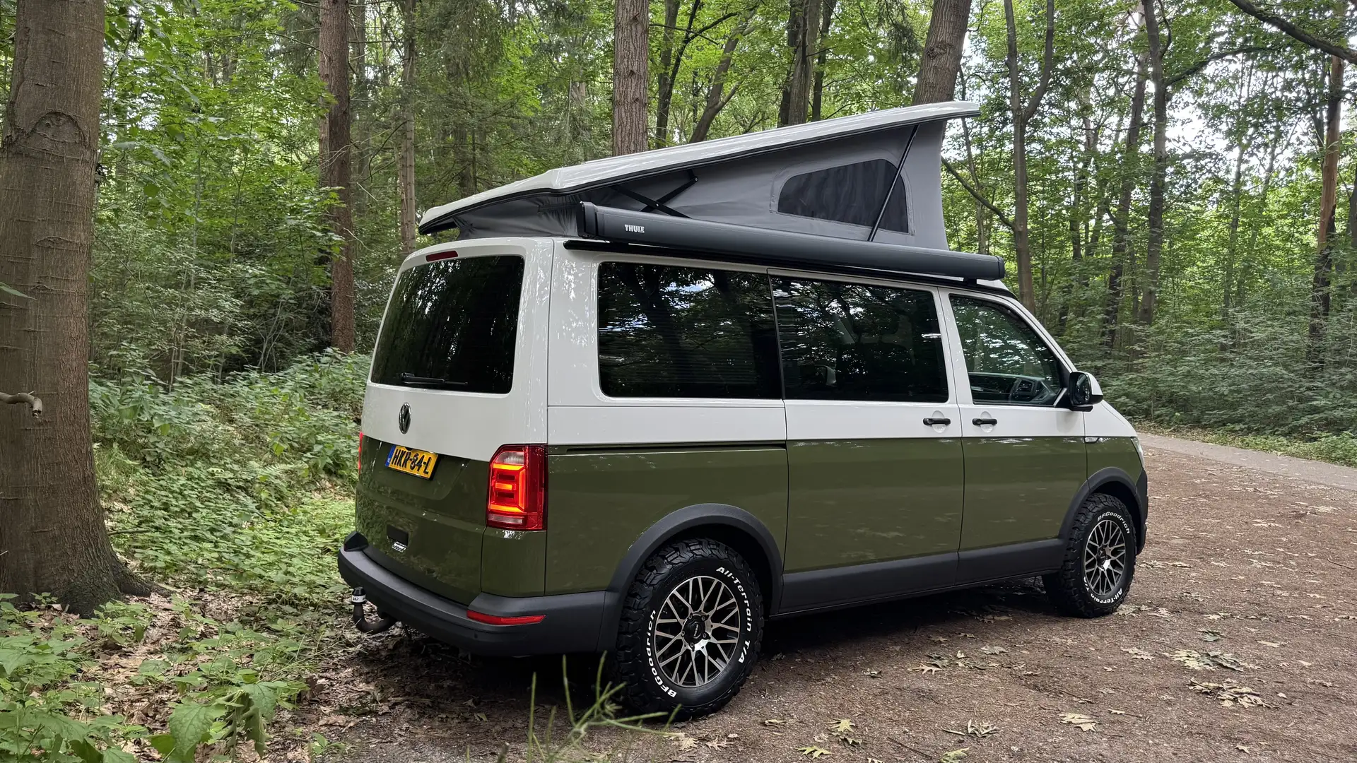 Volkswagen Transporter 4 motion dsg Camper offroad en offgrid 4x4 Zelená - 2