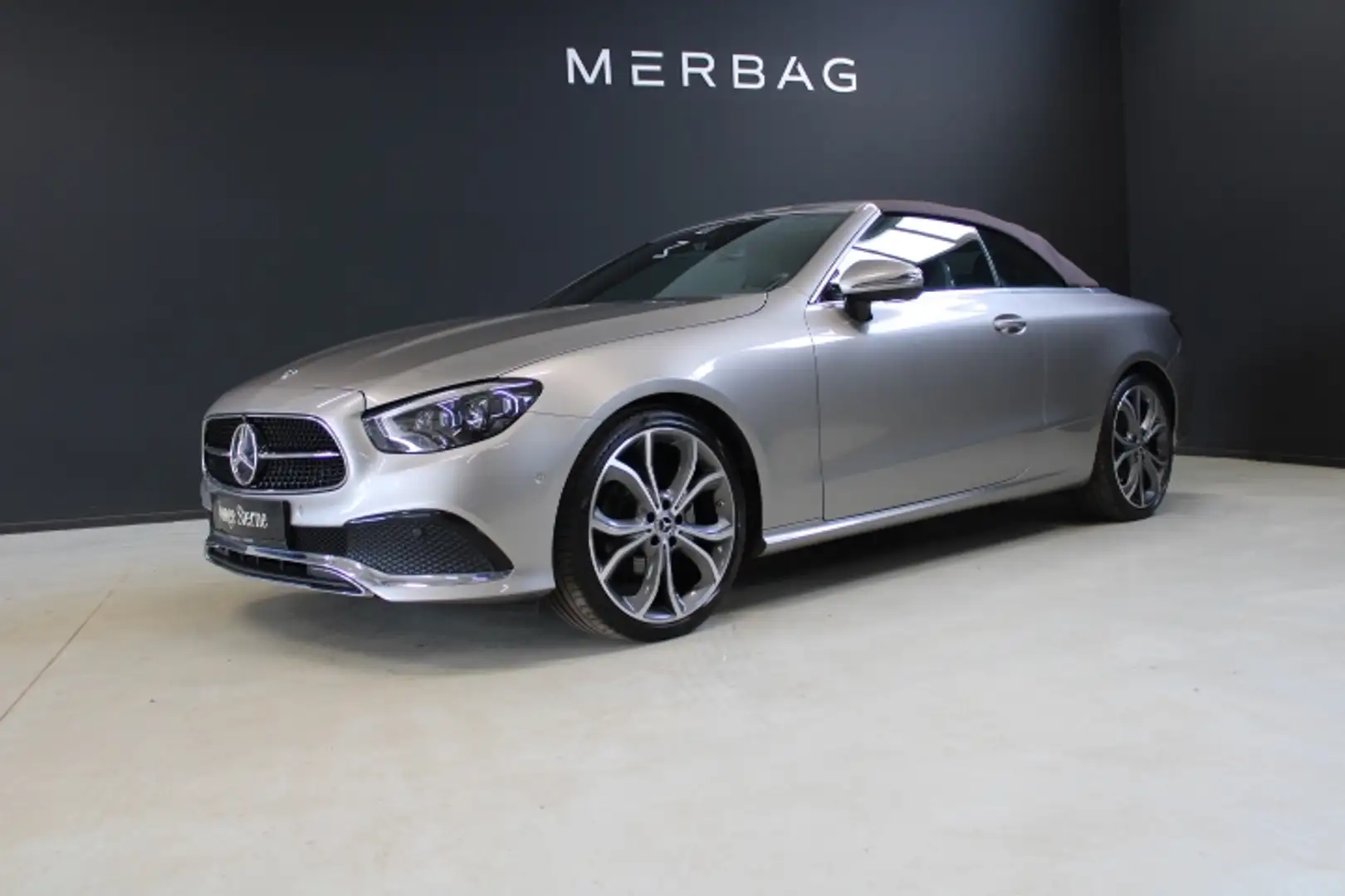 Mercedes-Benz E 220 d Cabriolet *Avantgarde LED BEAM AHK Wide Silber - 1