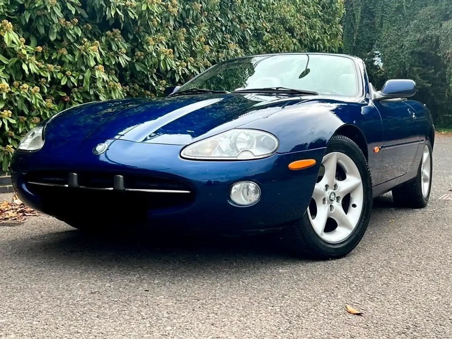 Jaguar XKR XK8  2+2 Convertible 2001 *EU 22 Jahre in 1 Hand Blu/Azzurro - 1