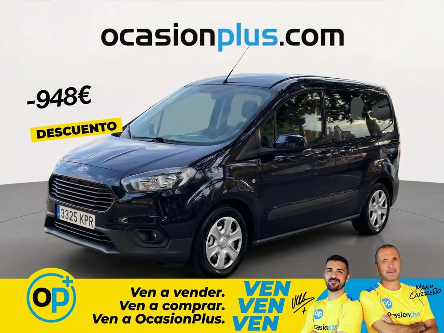Ford Transit Courier Kombi 1.0 Ecob. Trend Azul - 1