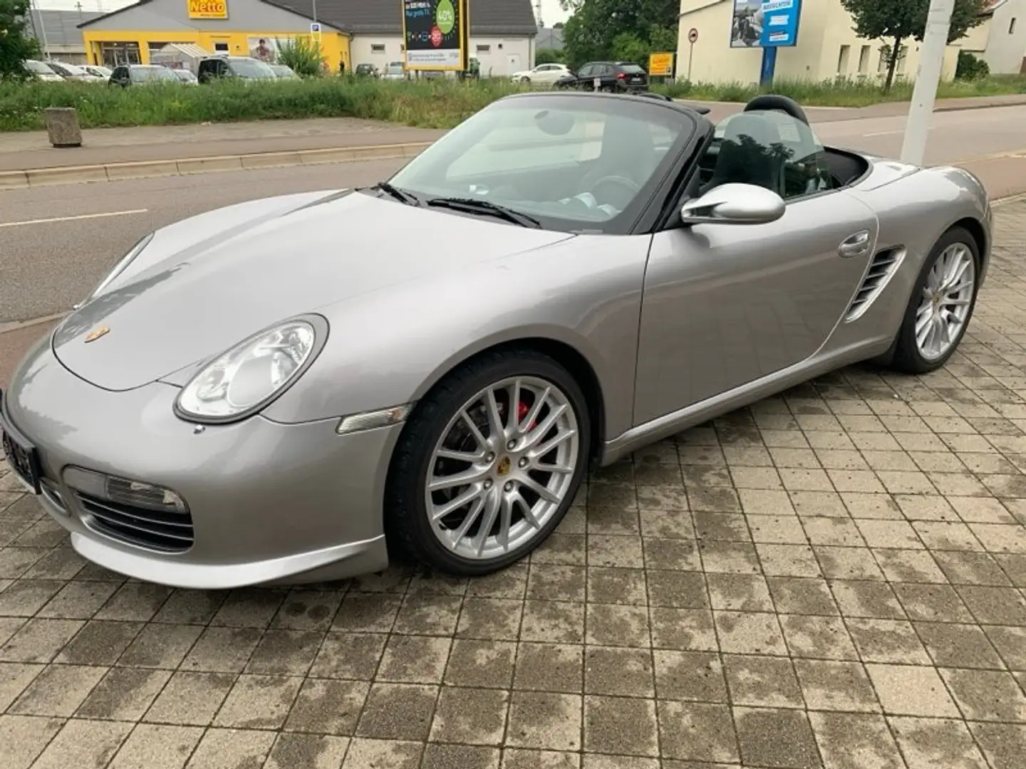 Porsche Boxster Spyder RS 60, Selten, TÜV NEU, Deutsch,Schalter Silber - 1