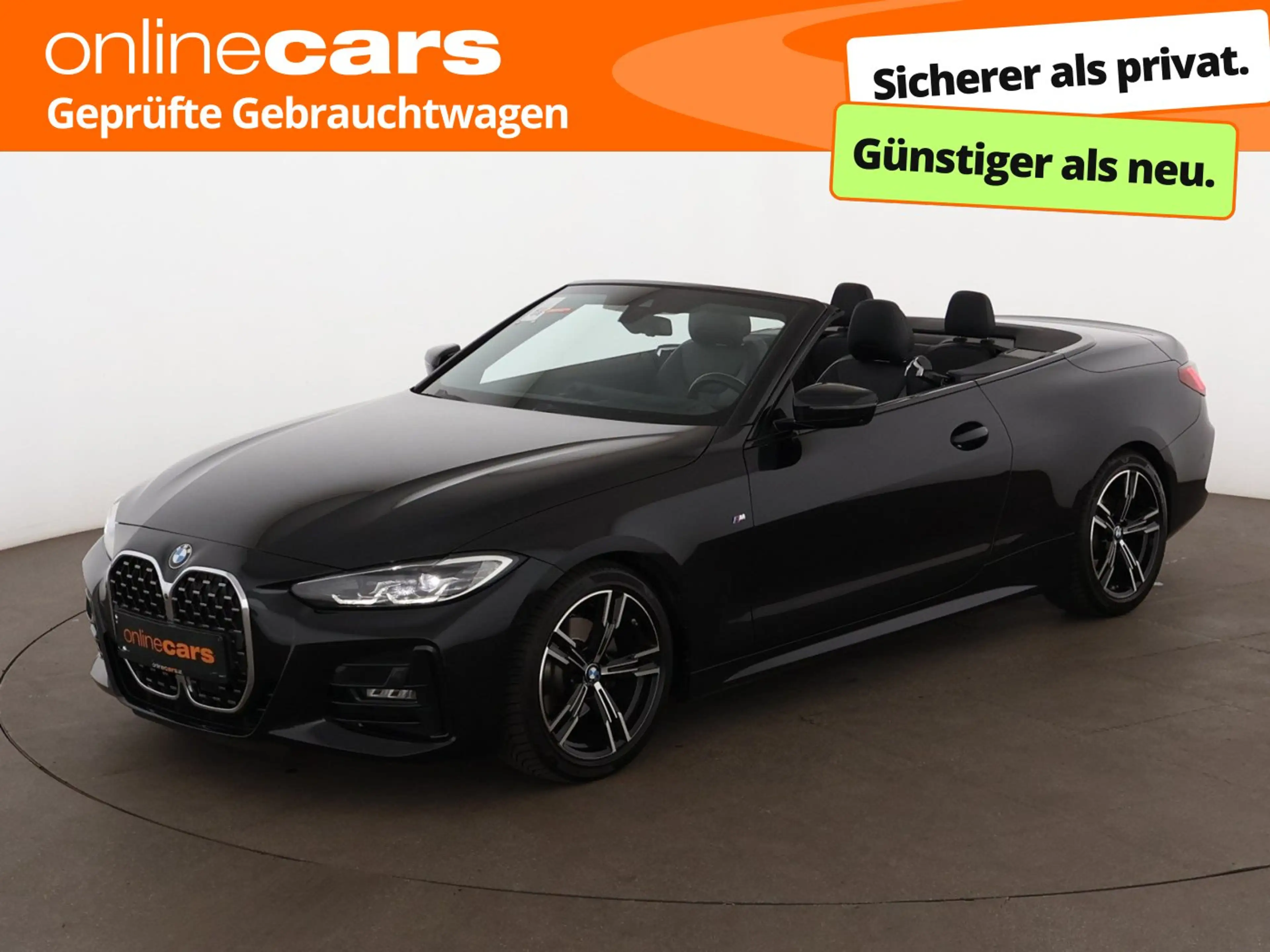 BMW 420 d Cabrio M-Sport Aut LED 360-CAM NACKENHZG