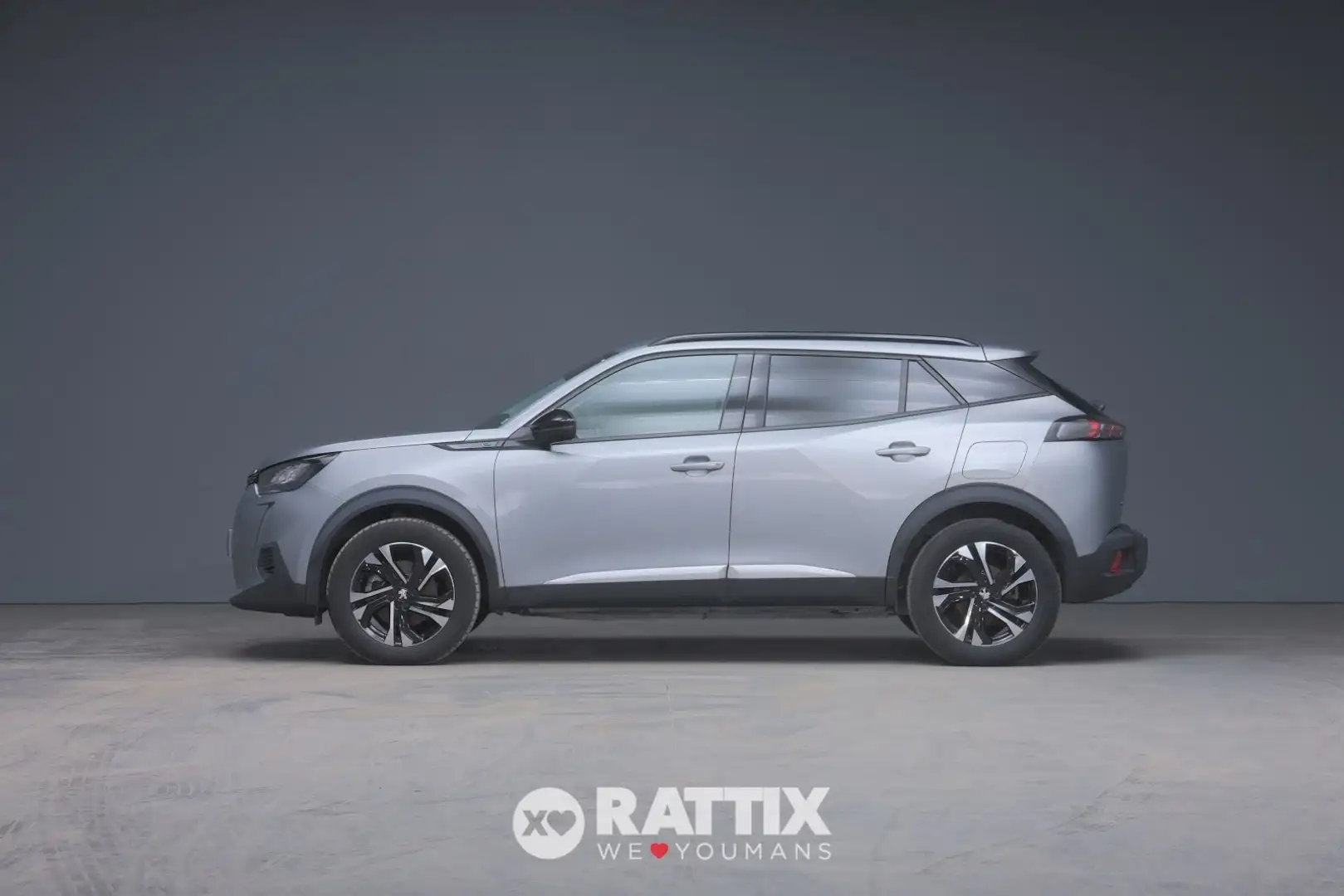 Peugeot e-2008 motore elettrico 100KW Allure Pack Grigio - 2