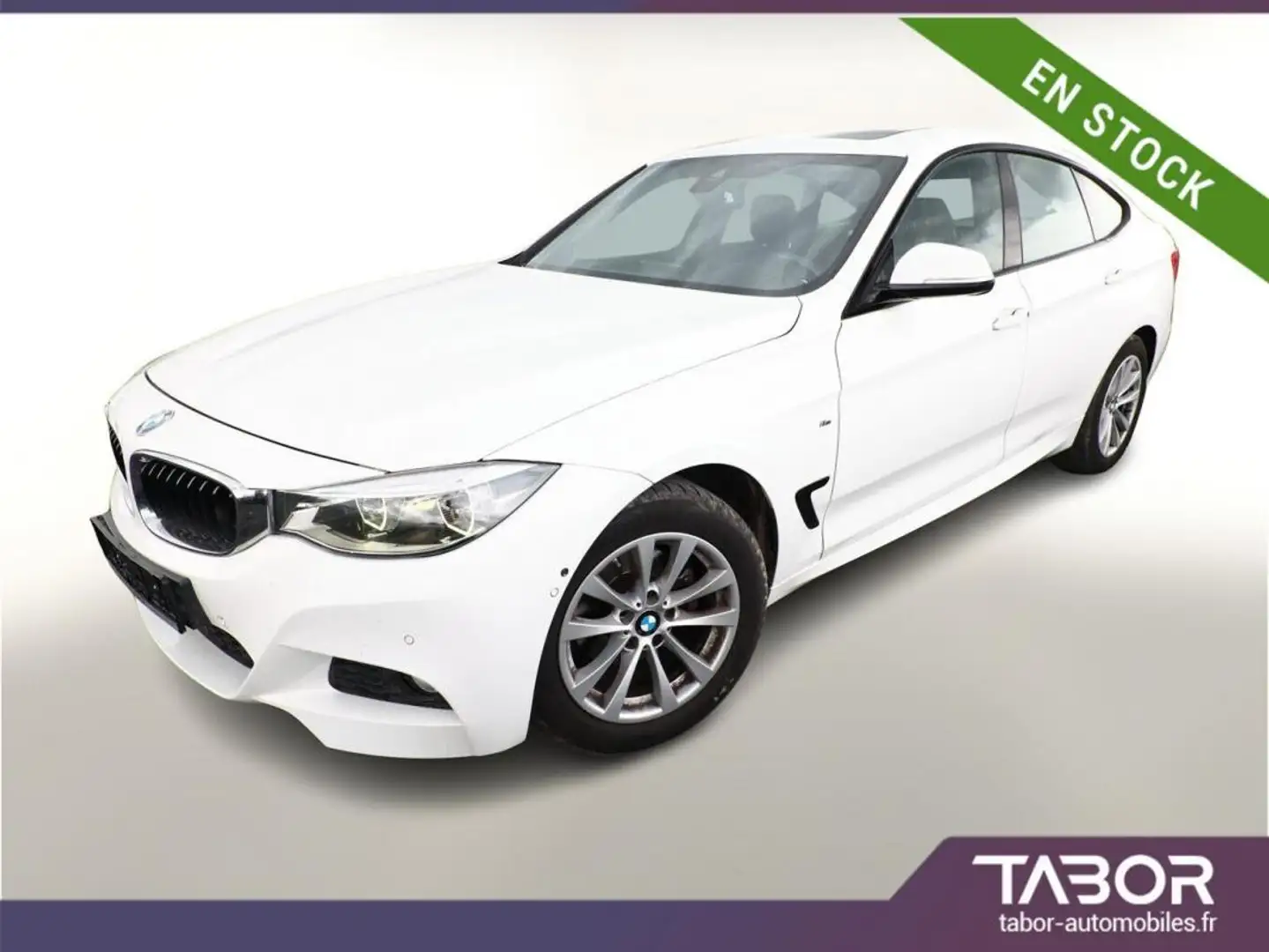 BMW 320 320 d Gran Turismo xDrive M Sport GPS Pano Blanc - 1
