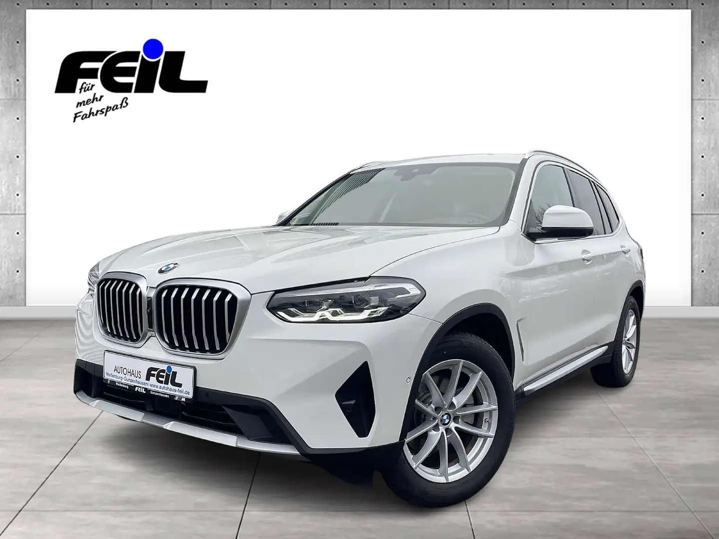 BMW X3 xDrive20i HiFi DAB LED WLAN Standhzg. RFK Weiß - 1