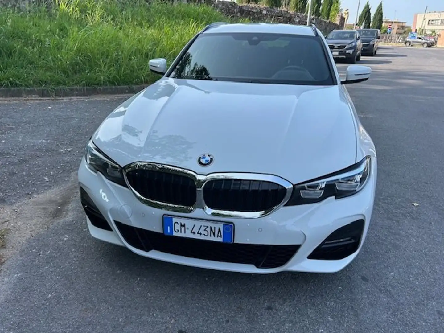 BMW 320 d Touring 48V M sport SOLO 30000 KM LED HEAD UP D. Blanco - 2