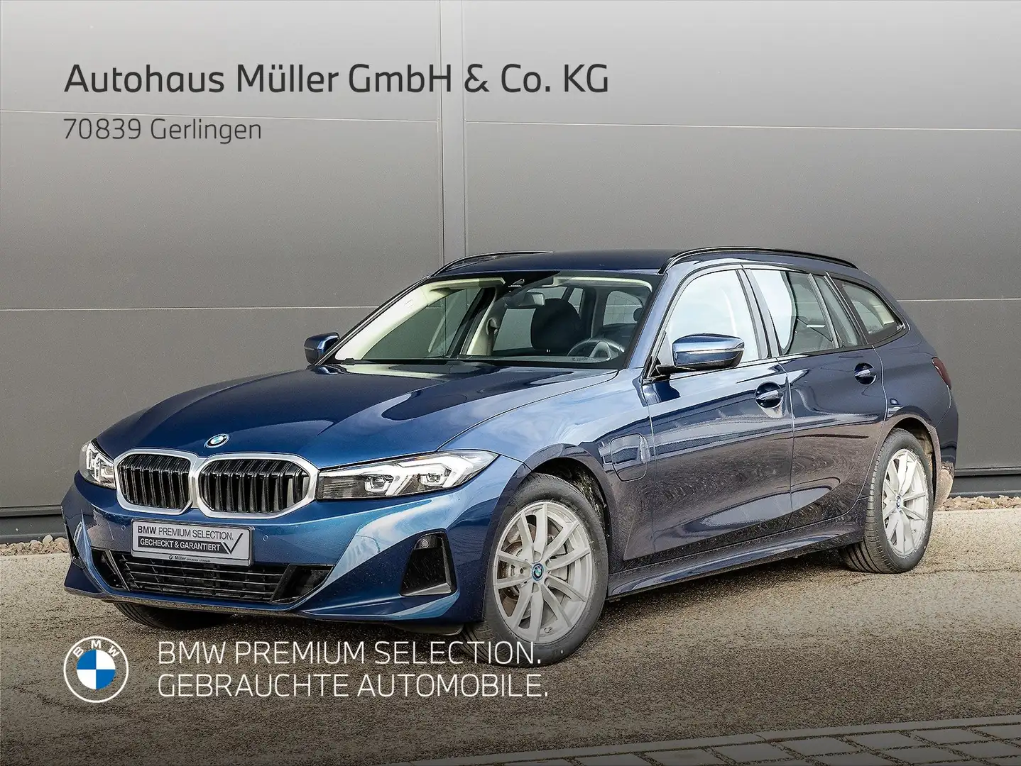 BMW 330 e Tour. HUD DrivingAssistant LED AHK Shz. DAB Blau - 1