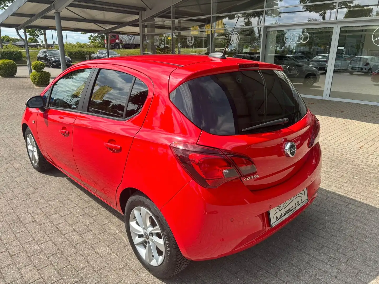 Opel Corsa E ON 1.2 Isofix/Tempomat/PDC/Bluetooth/SHZ Rojo - 2