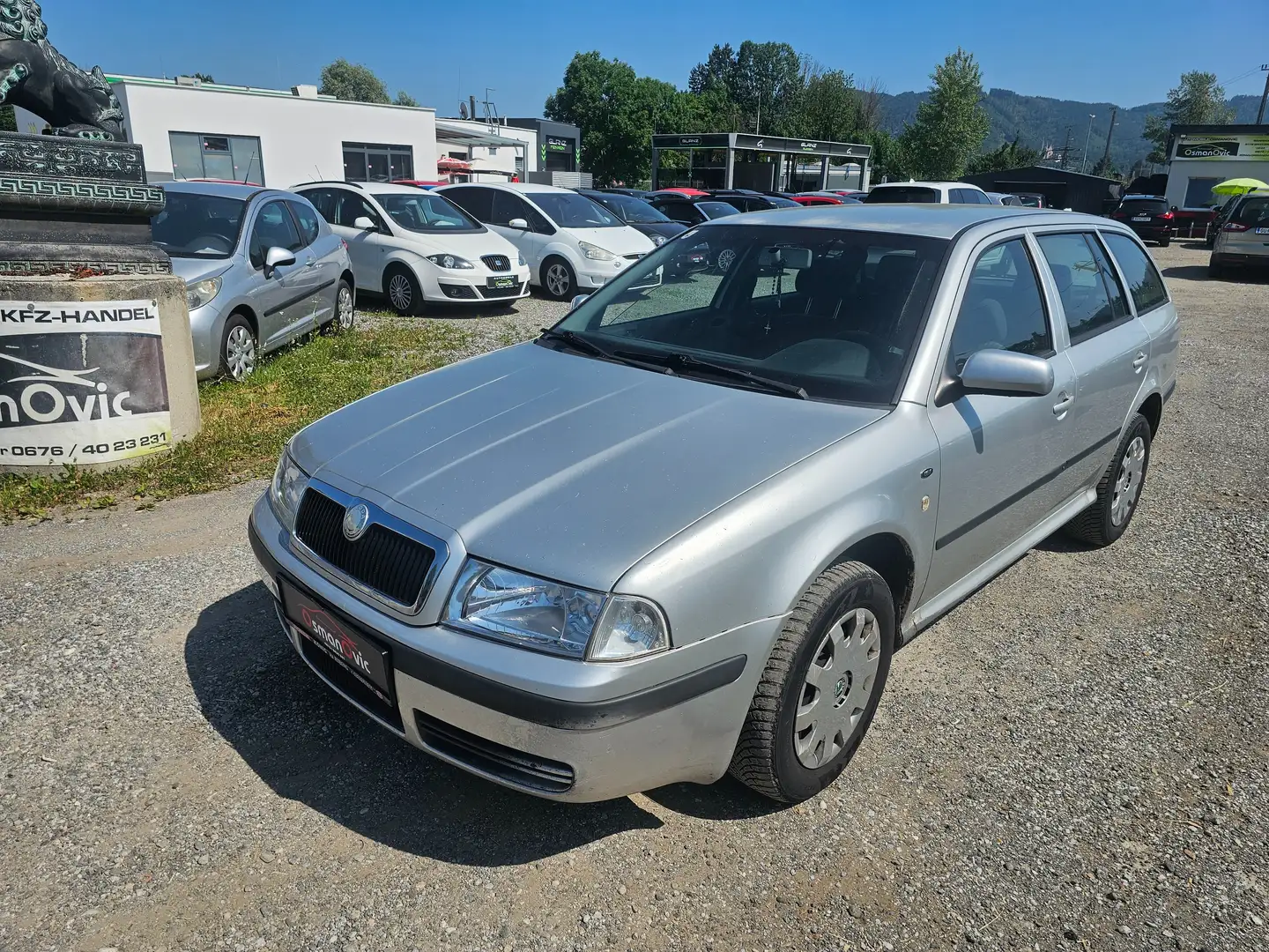 Skoda Octavia Combi 1,9 Elegance TDI PD 4x4 Silber - 1