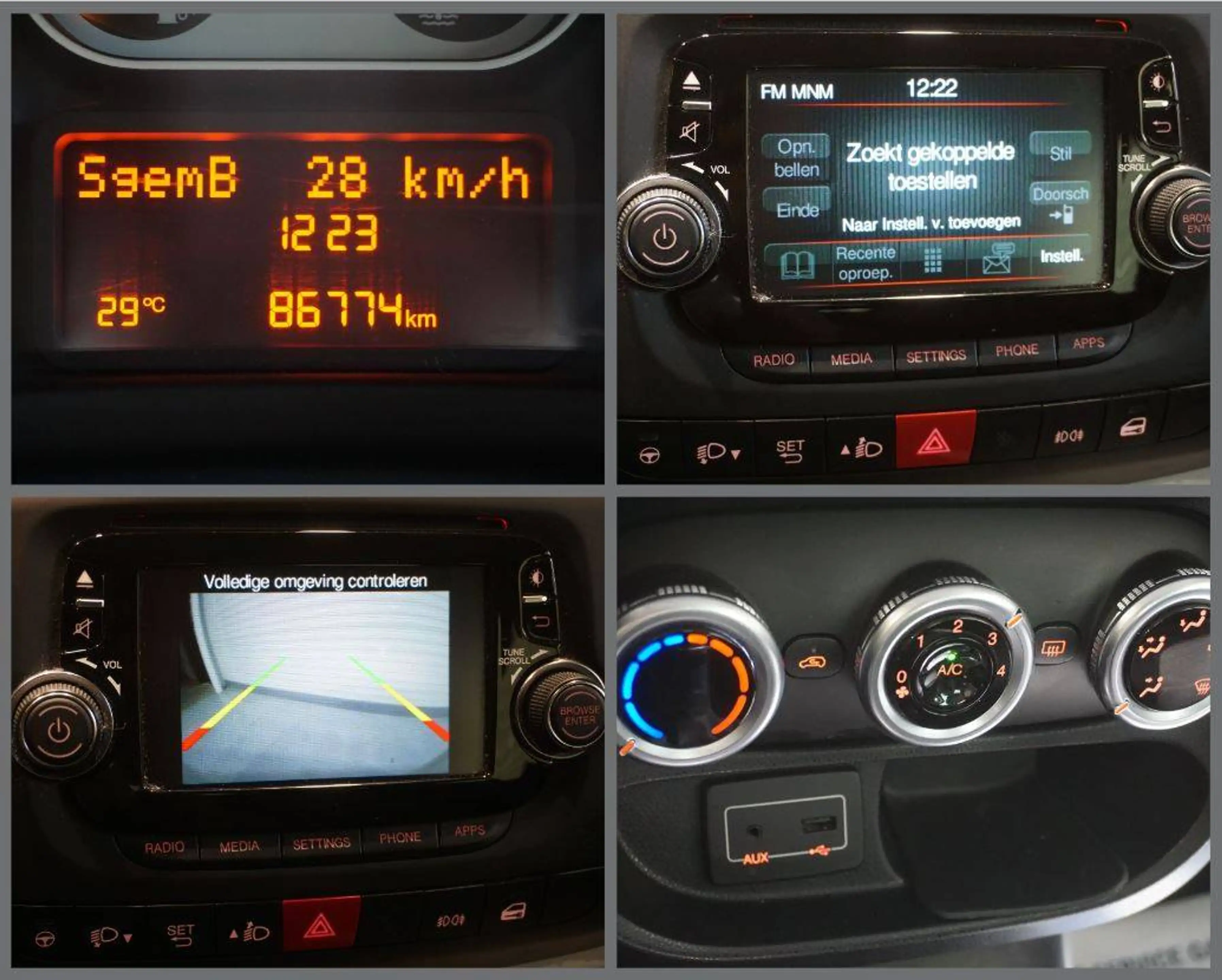 Fiat 500L 500L Living 1.4 T Pop Star 5pl.-Benzine -Airco-Cam-Garantie — photo 11