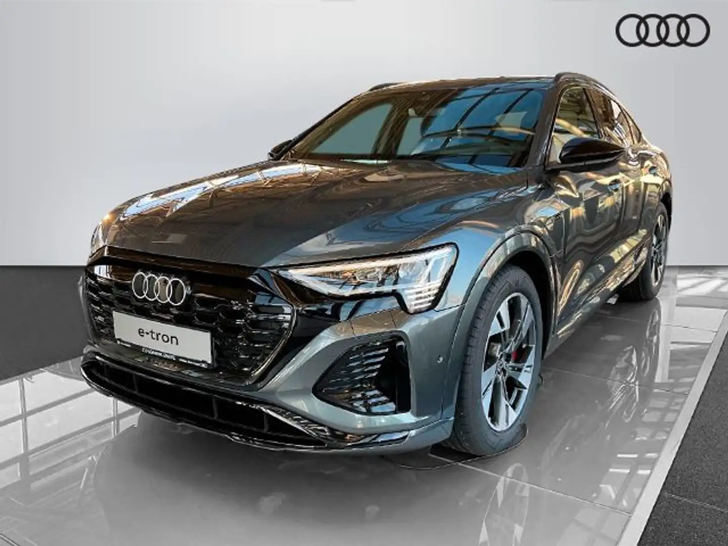 Audi Q8 e-tron 55 S line quattro HUD Matrix Grau - 2