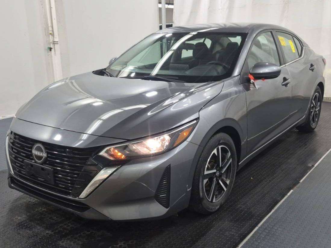 Gray 2024 Nissan Sentra Sedan Front-Wheel Drive Automatic