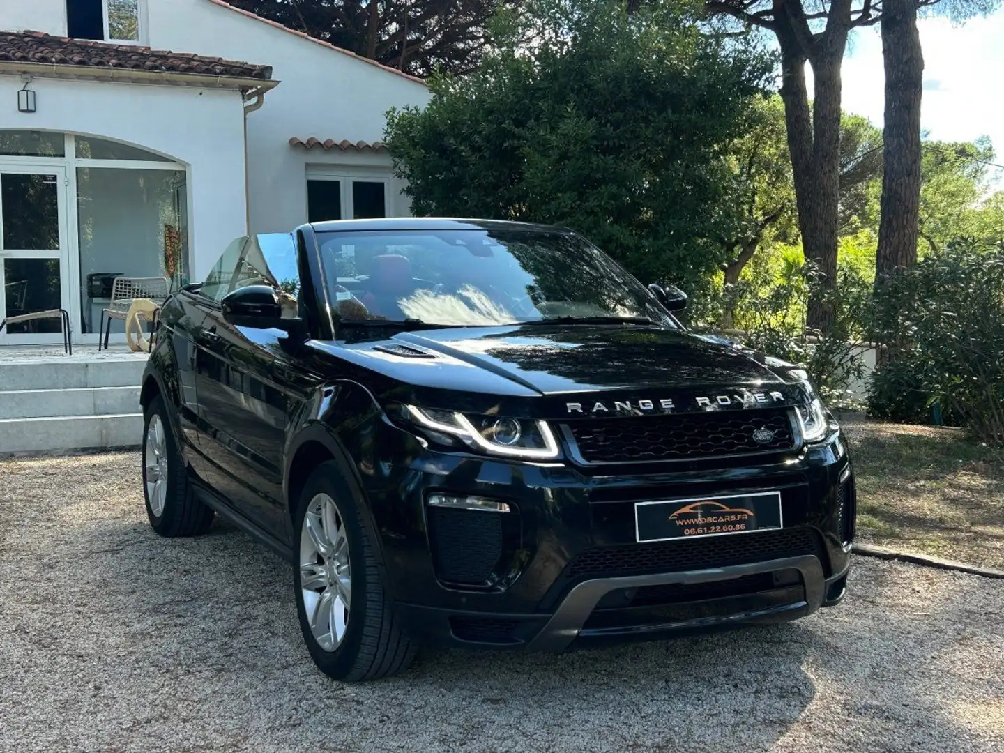 Land Rover Range Rover Evoque CABRIOLET TD4 180 BVA HSE Dynamic / 1ÈRE MAIN ORIGINE FRANCE / HISTORIQUE / CHAINE CHANGÉE Schwarz - 1