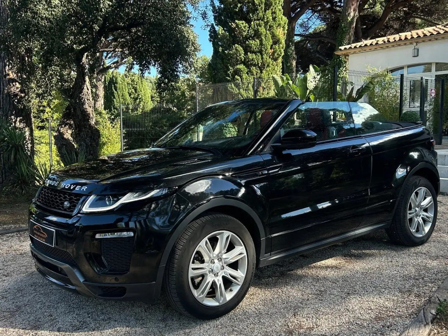 Land Rover Range Rover Evoque CABRIOLET TD4 180 BVA HSE Dynamic / 1ÈRE MAIN ORIGINE FRANCE / HISTORIQUE / CHAINE CHANGÉE Schwarz - 2