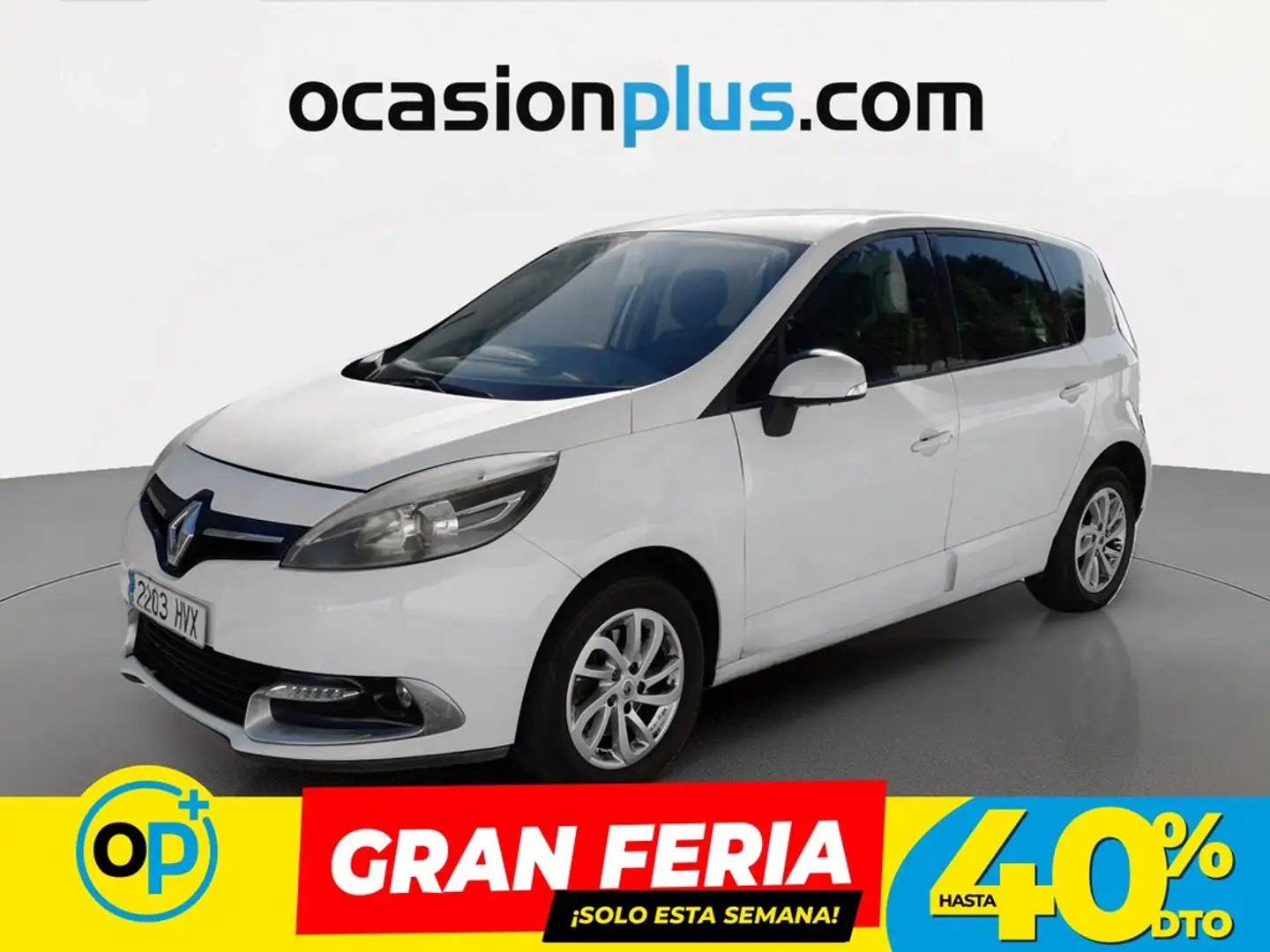 Renault Scenic 1.5dCi Energy Dynamique 110 Blanco - 1
