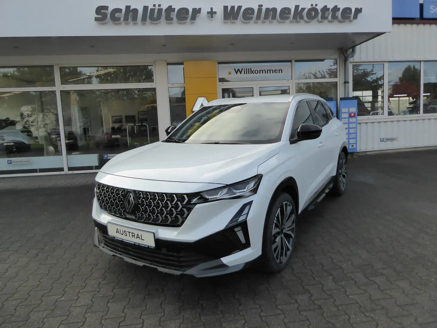 Renault Austral Techno Full Hybrid E-Tech 200 AHK abnehmbar Weiß - 1