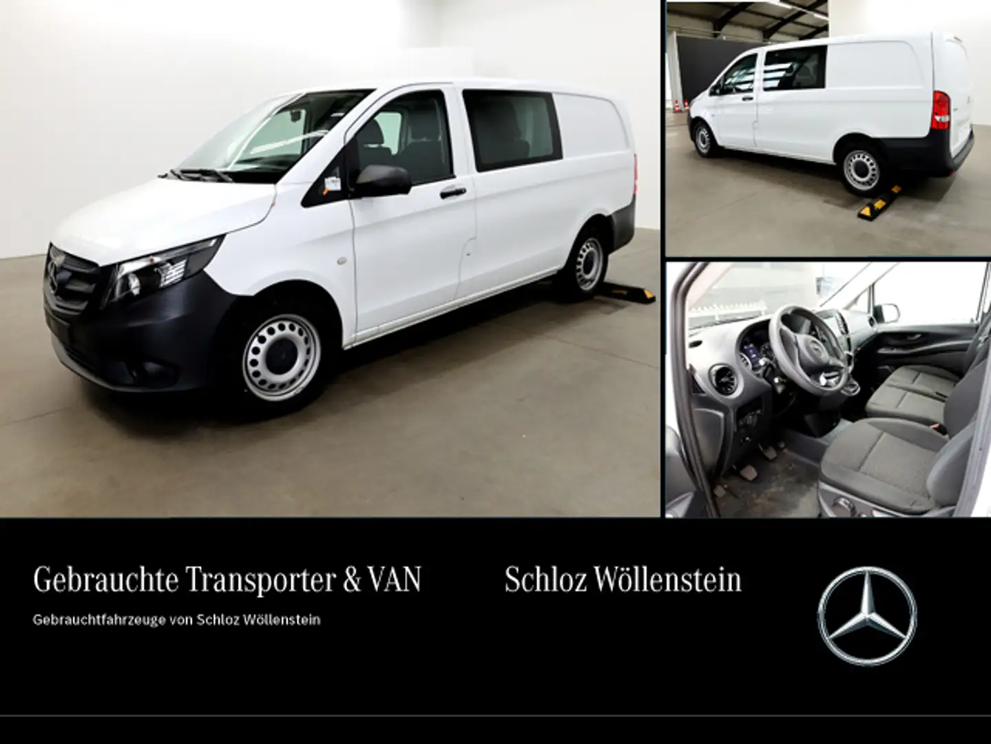 Mercedes-Benz Vito 114 Mixto Klima*Navi*Multi*Tempomat* Weiß - 1