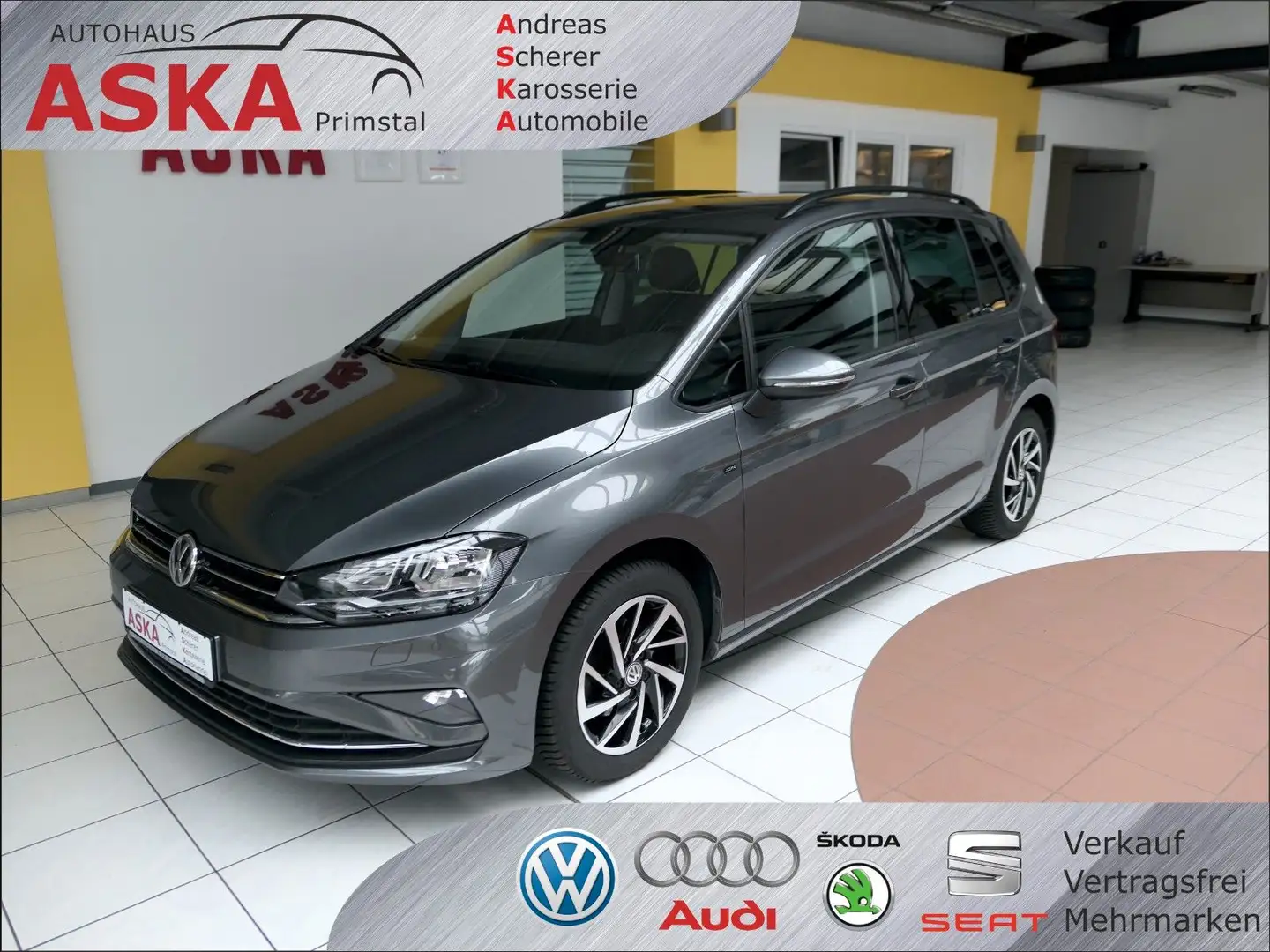 Volkswagen Golf Sportsvan DSG NAVI+AppConnect LM Gris - 1