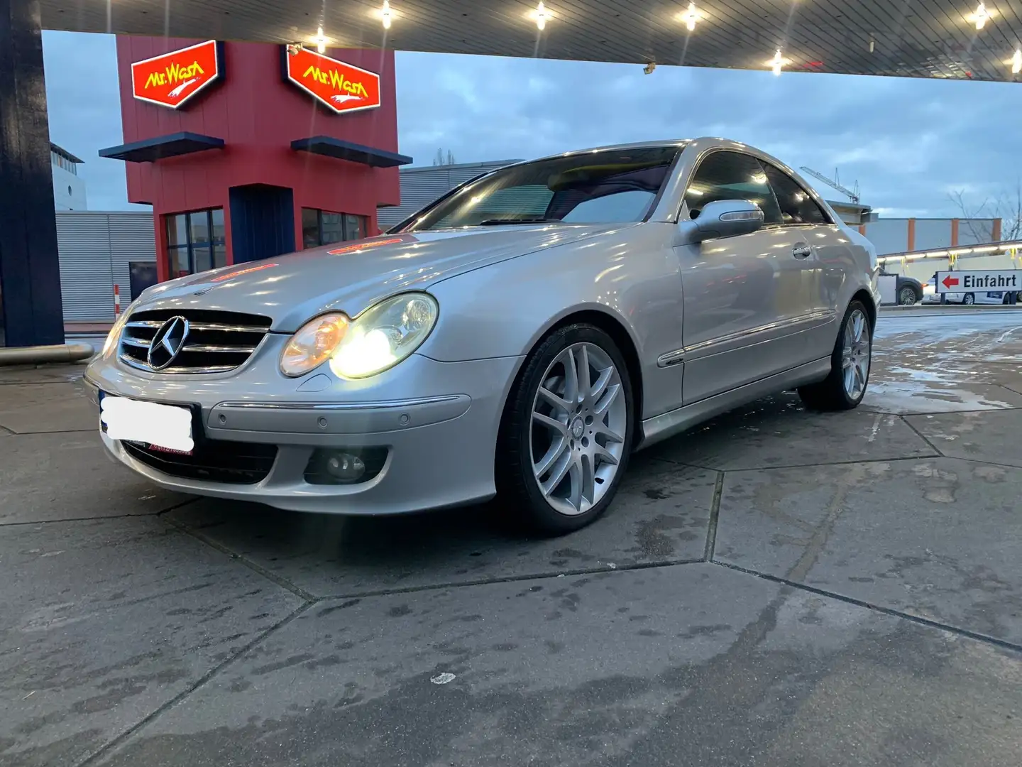 Mercedes-Benz CLK 280 CLK 280 Avantgarde srebrna - 1